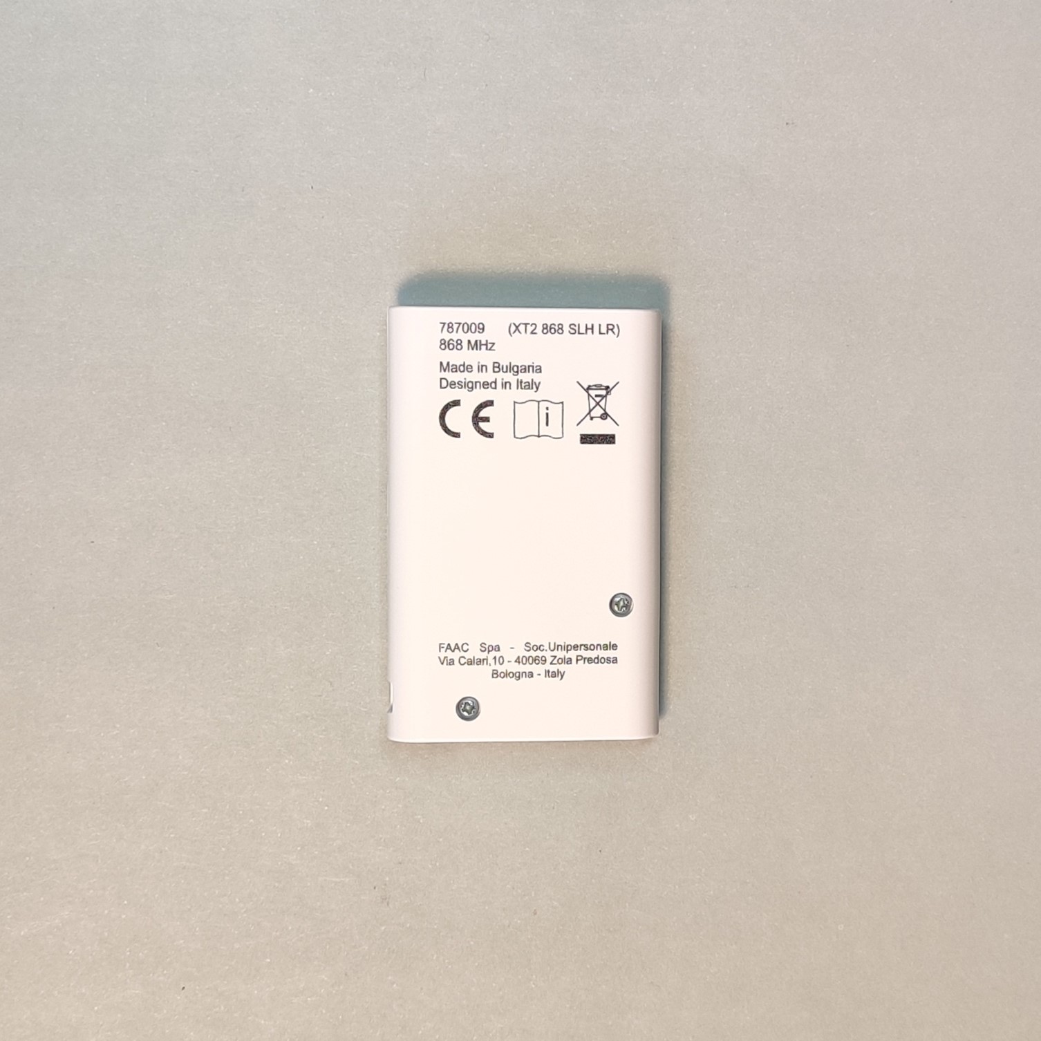 Pultelis FAAC 868 Mhz