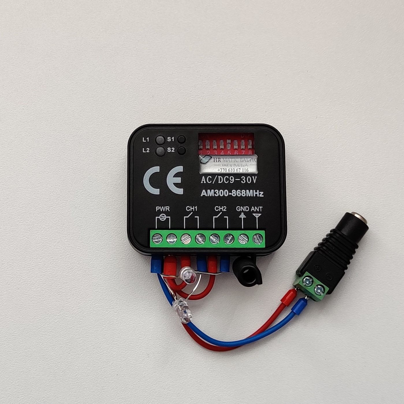 Belaidis imtuvas AM300-868MHz