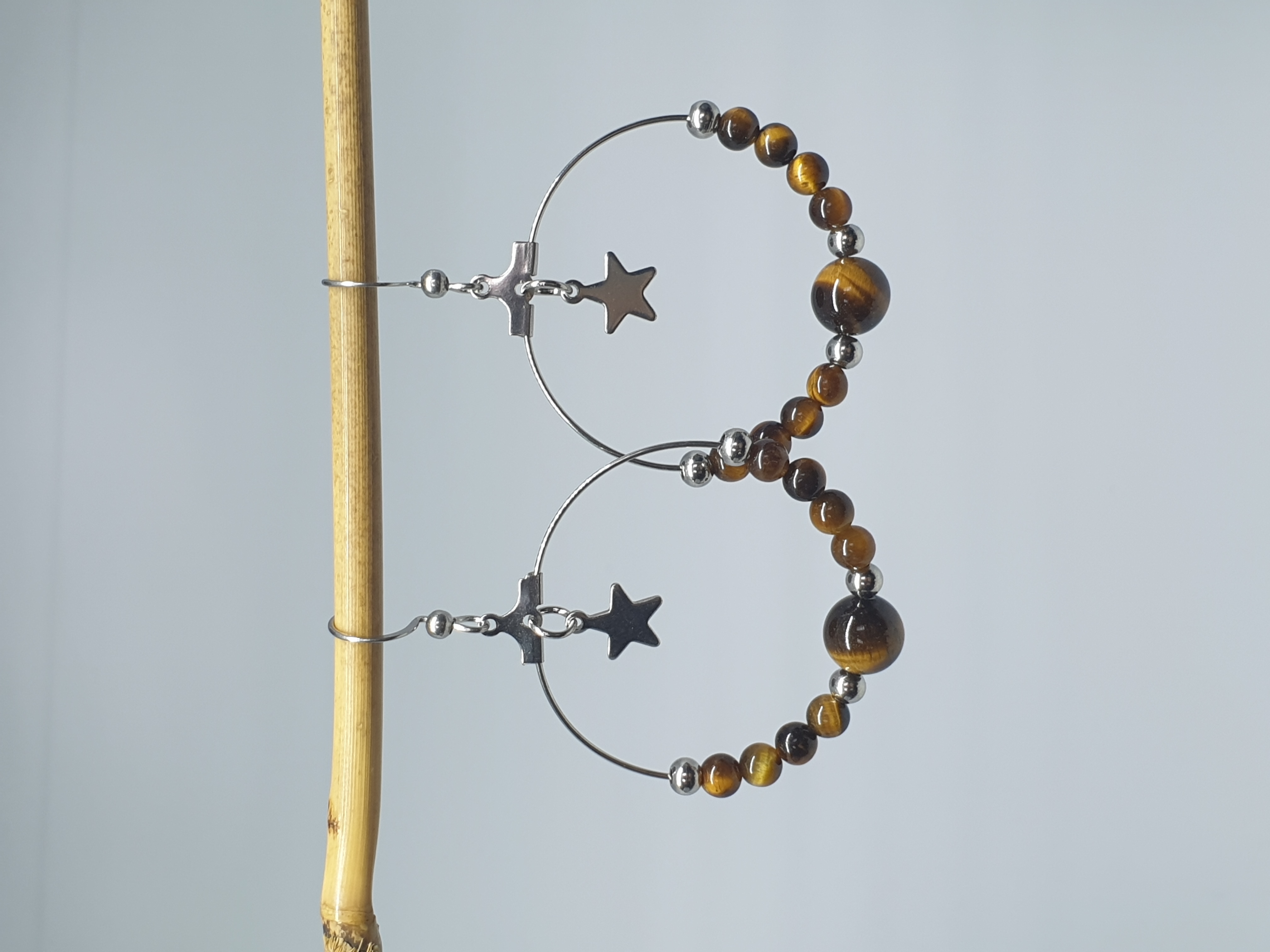 Créoles OEIL DE TIGRE