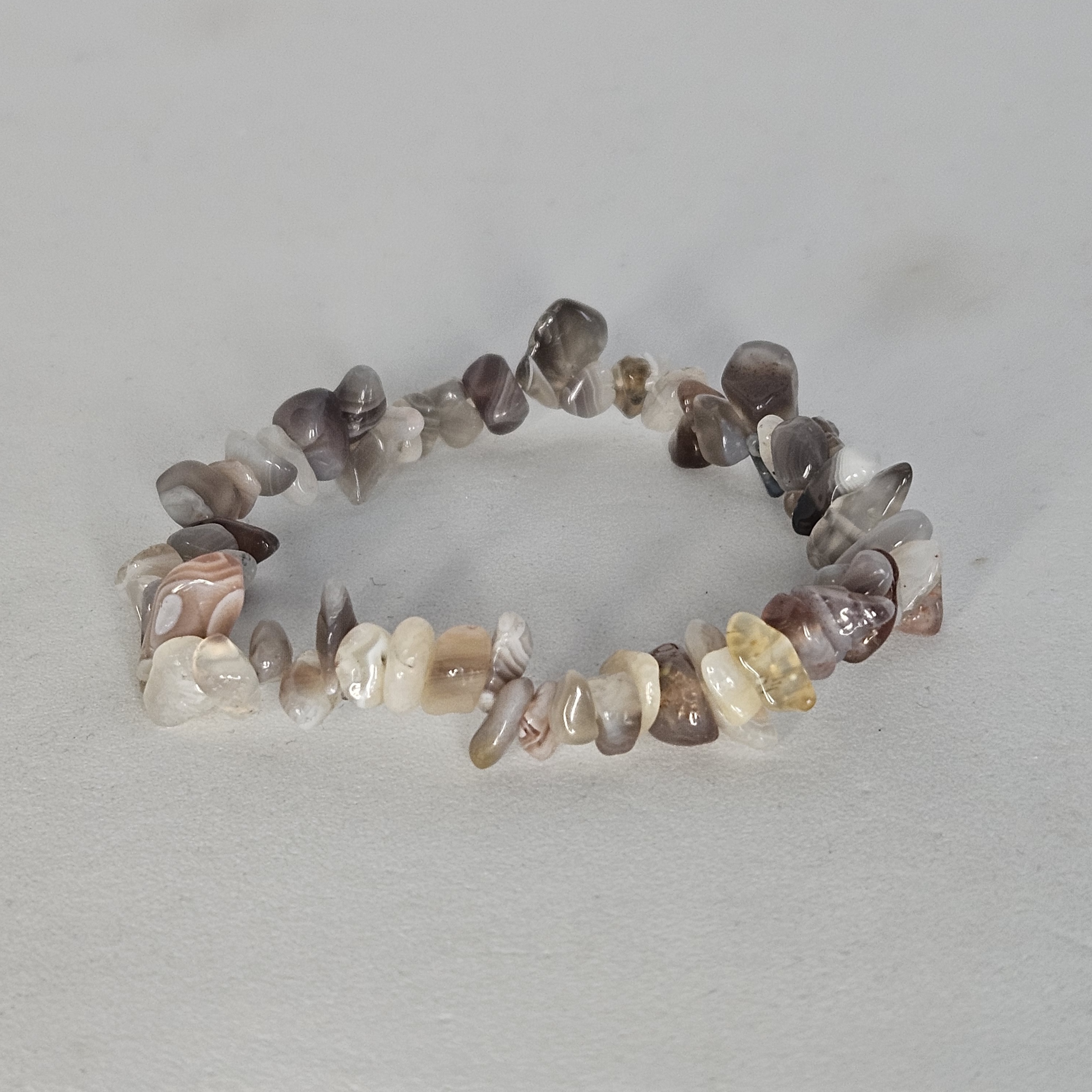 Bracelet Baroque Agate Botswana