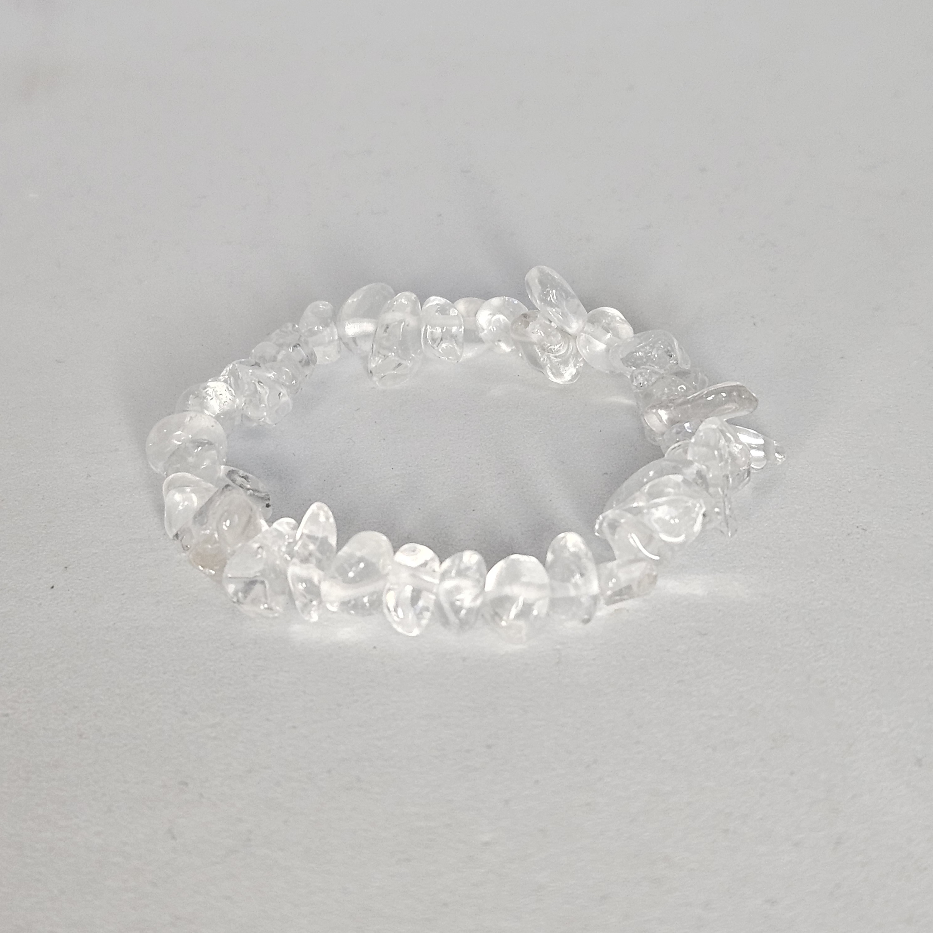 Bracelet baroque Cristal de roche