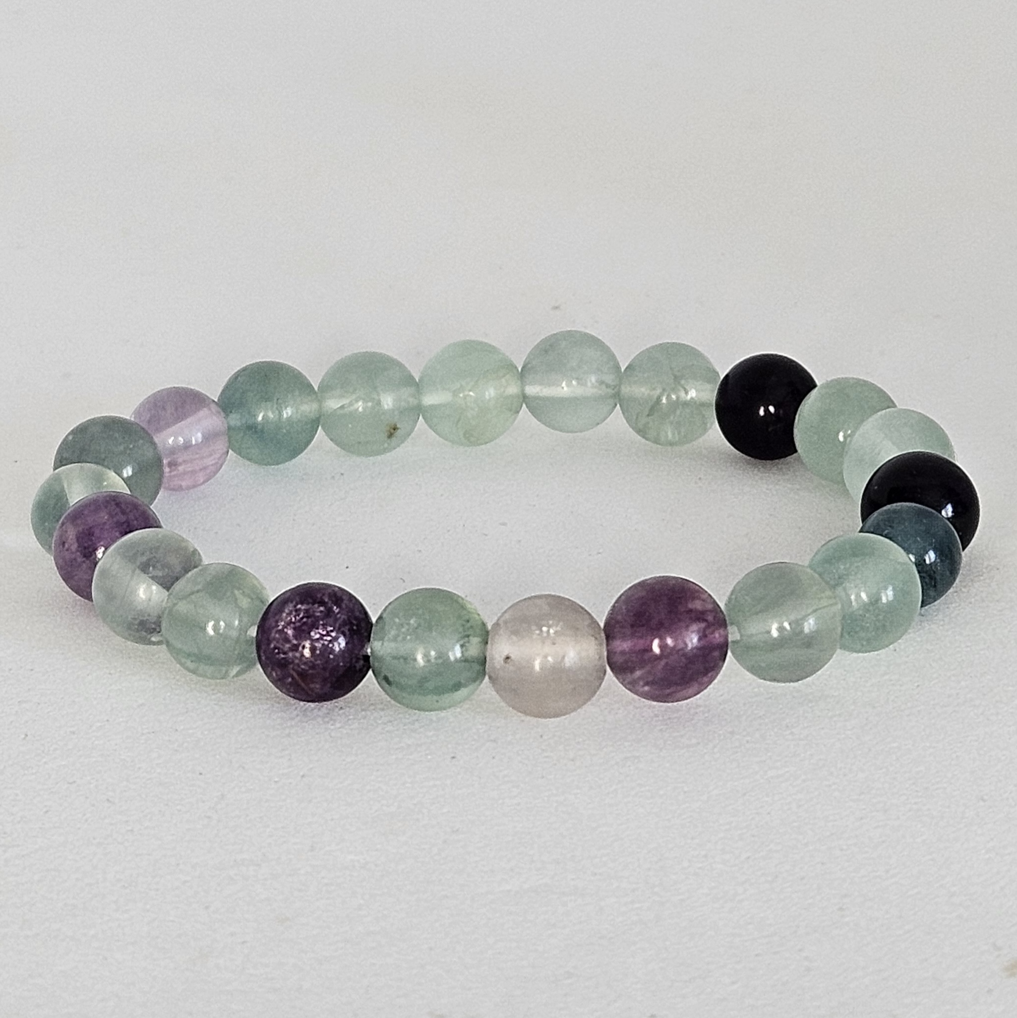 Bracelet en perles Fluorite