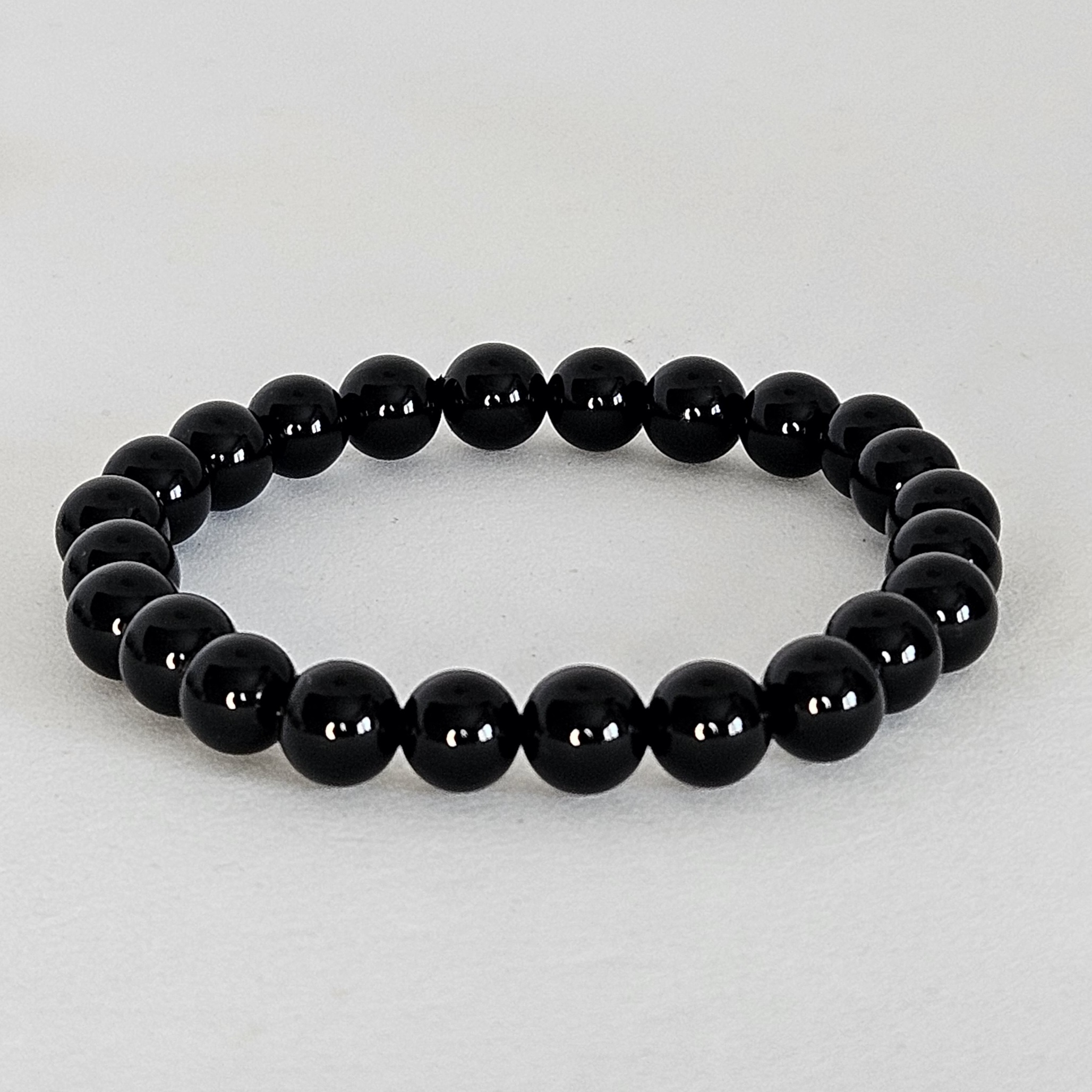 Bracelet en perles Onyx