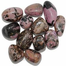 Pierre roulée Rhodonite