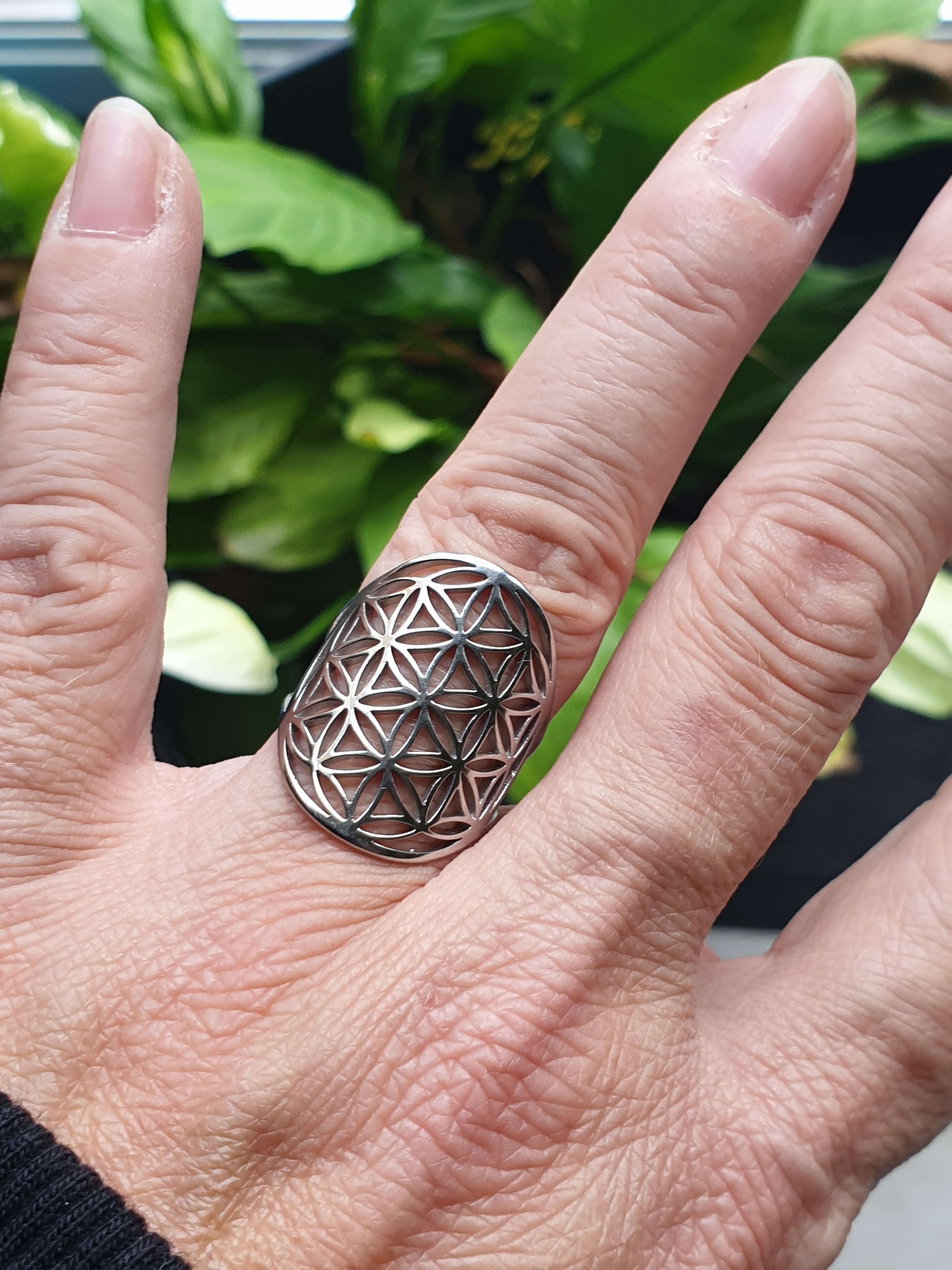 Bague fleur de vie