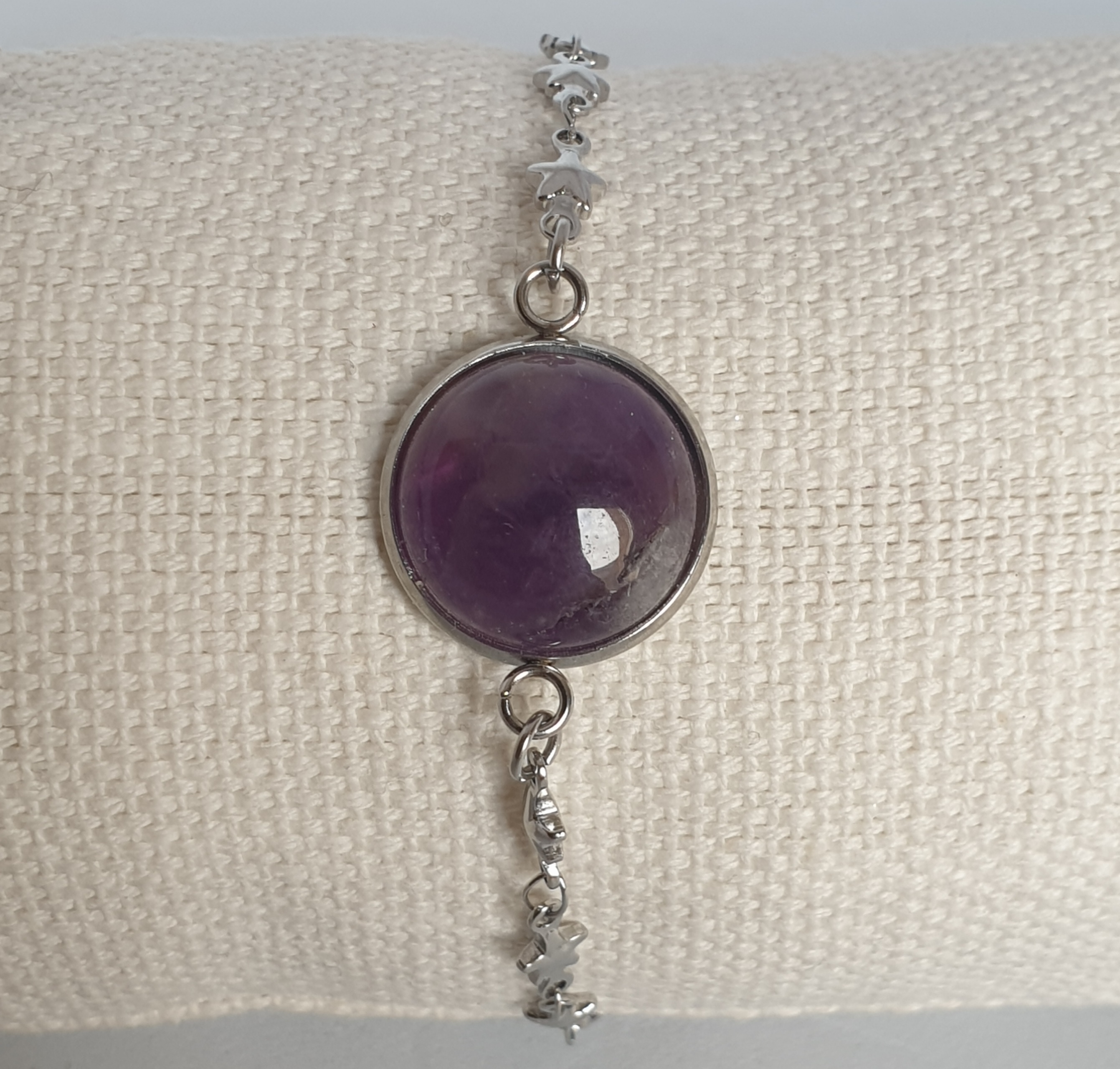 Bracelet étoile AMETHYSTE
