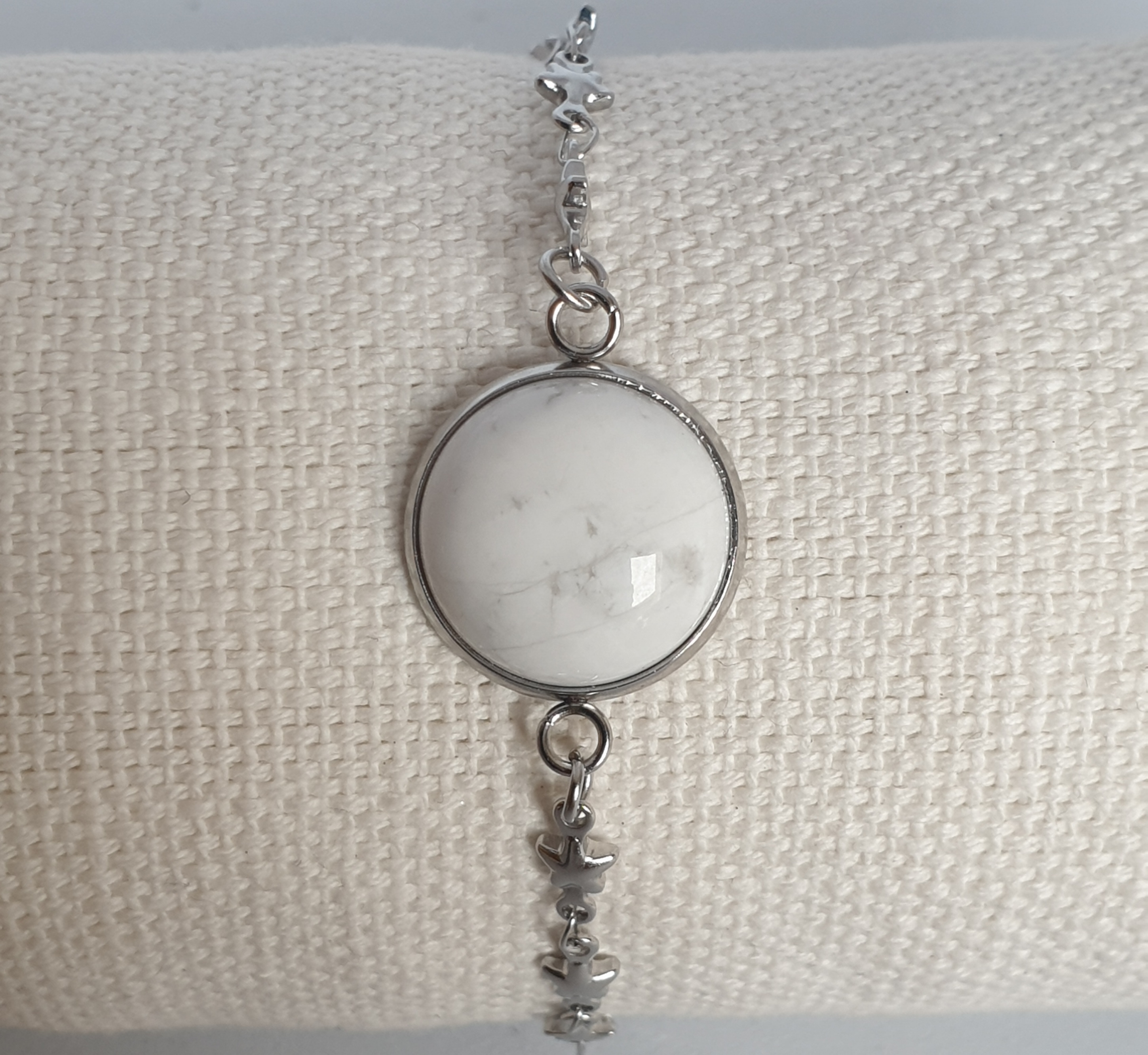 Bracelet étoile HOWLITE
