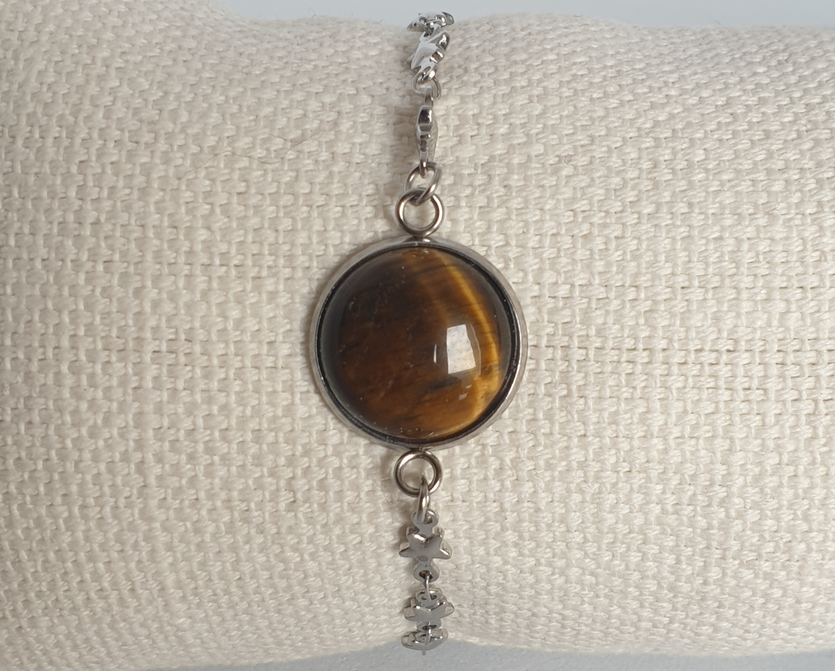 Bracelet étoile OEIL DE TIGRE