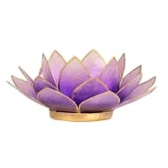Eclairage Lotus pour chauffe plat