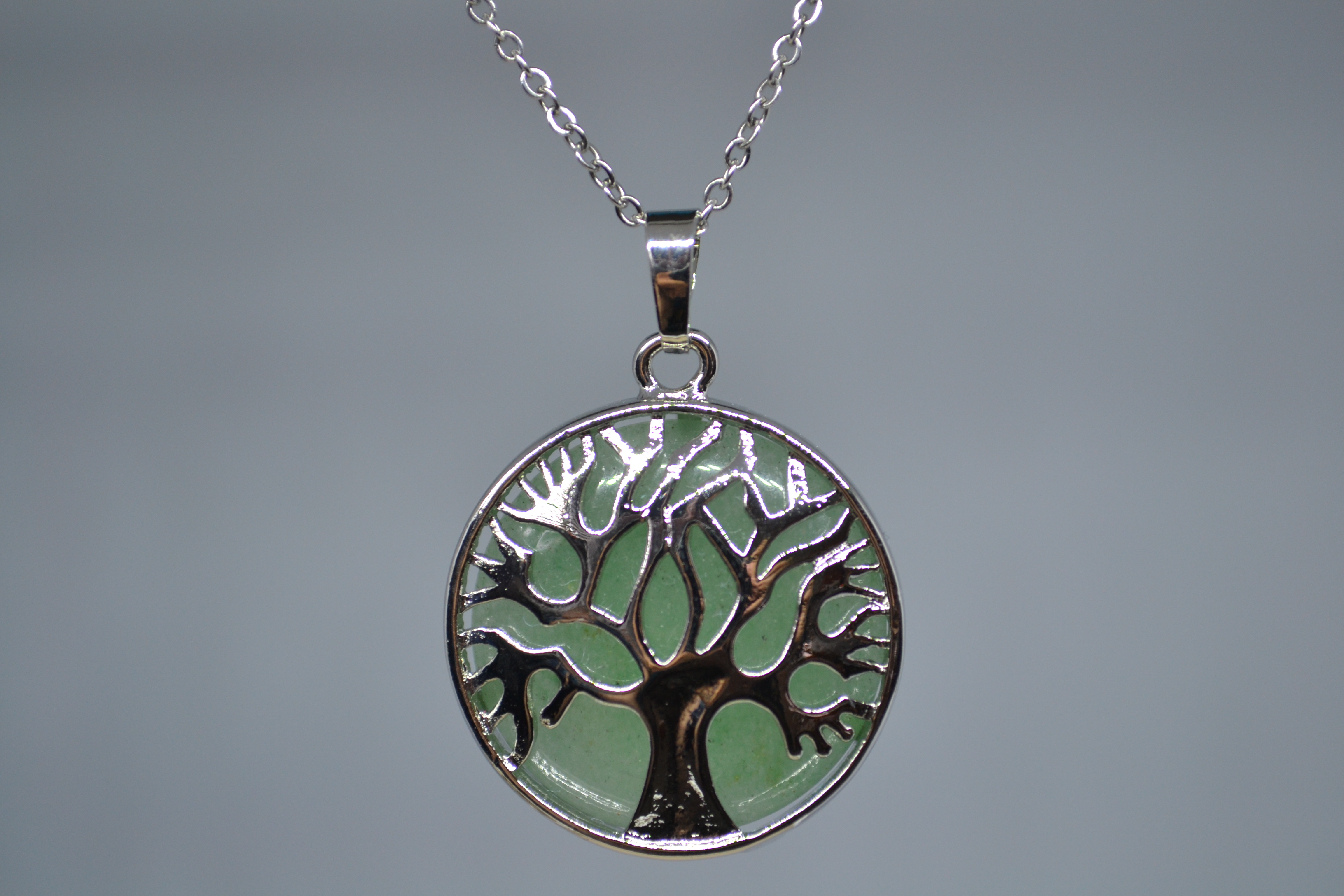 Pendentif arbre de vie AVENTURINE
