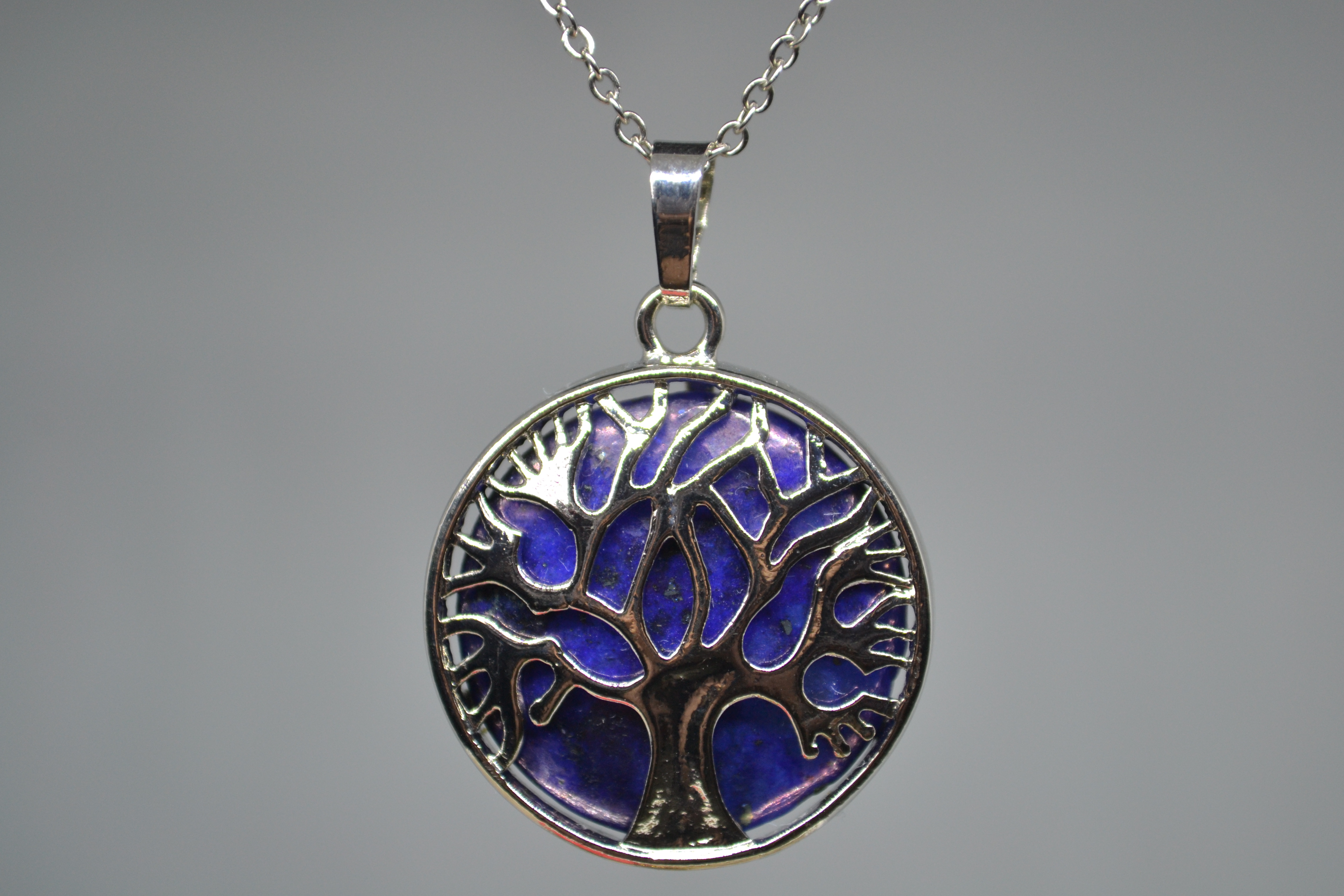 Pendentif arbre de vie LAPIS LAZULI