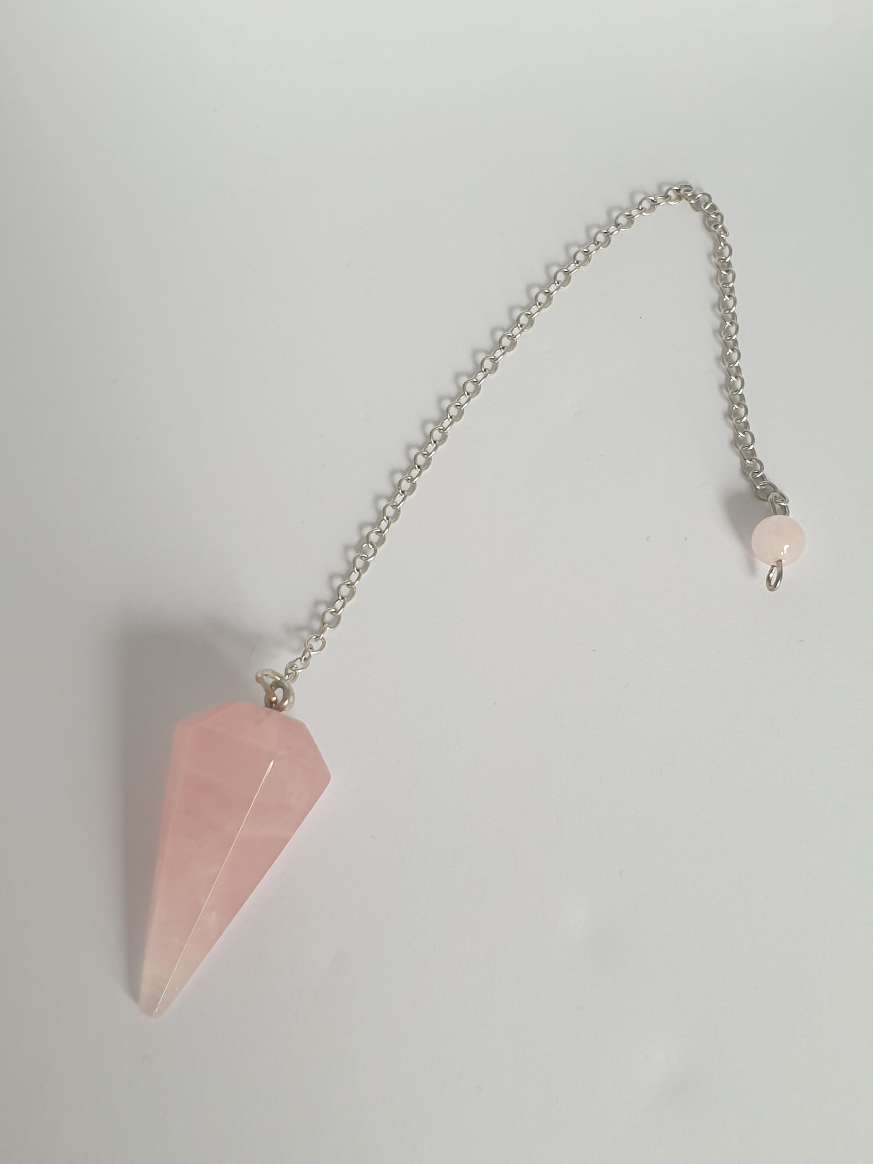 Pendule hexagonal QUARTZ ROSE