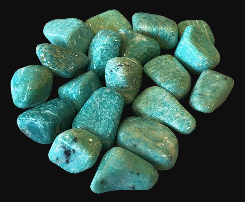 Pierre roulée Amazonite