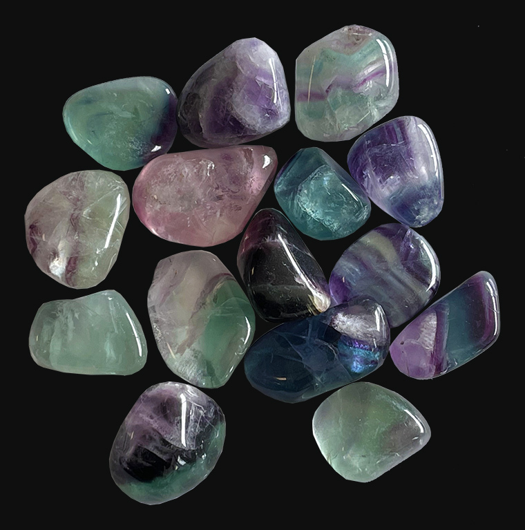 Pierre roulée Fluorite