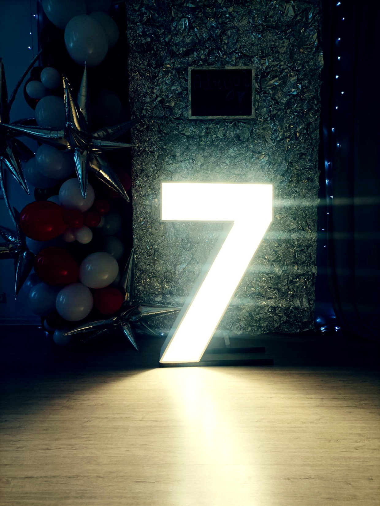 Šviečiantys skaičiai 