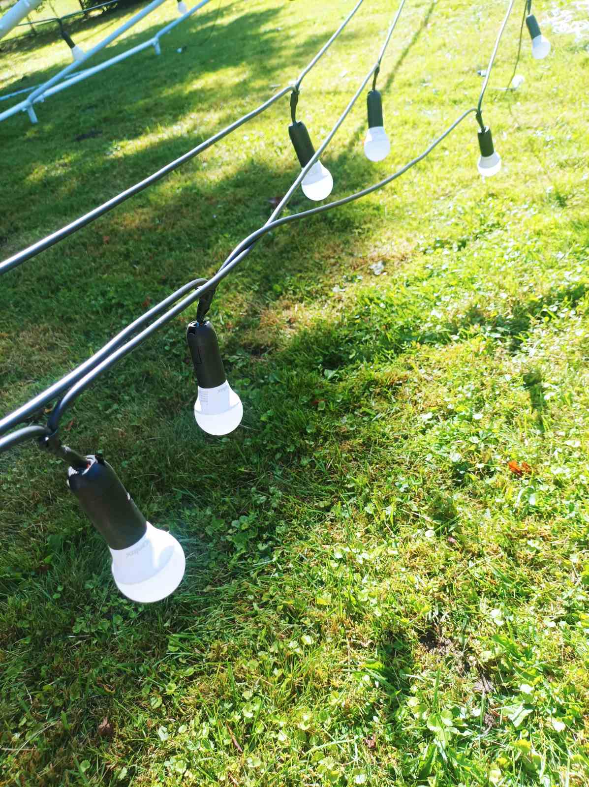 Lauko girlianda 10m.