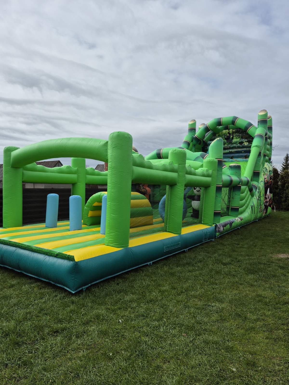 Kung Fu panda + kliūtys