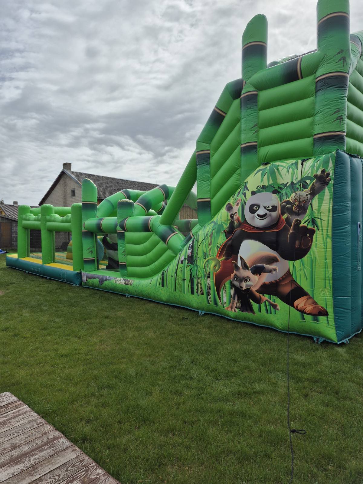 Kung Fu panda + kliūtys