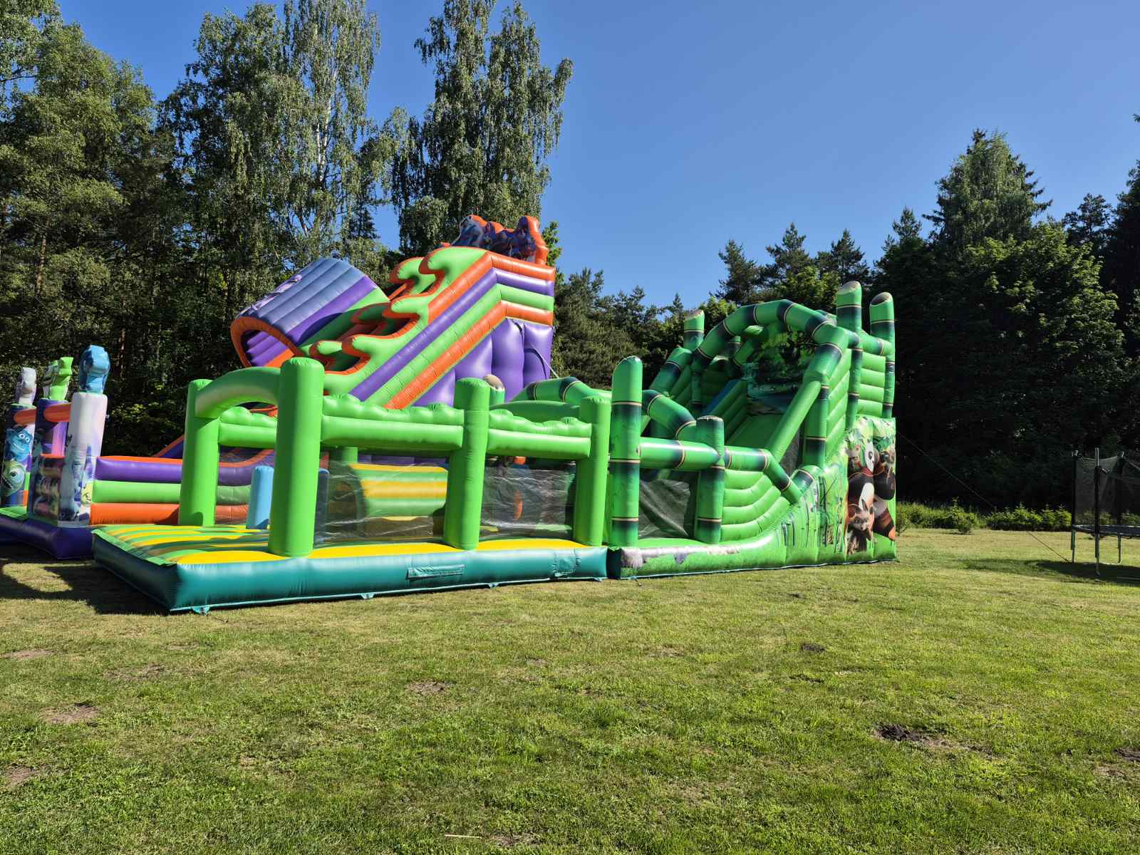 Kung Fu panda + kliūtys