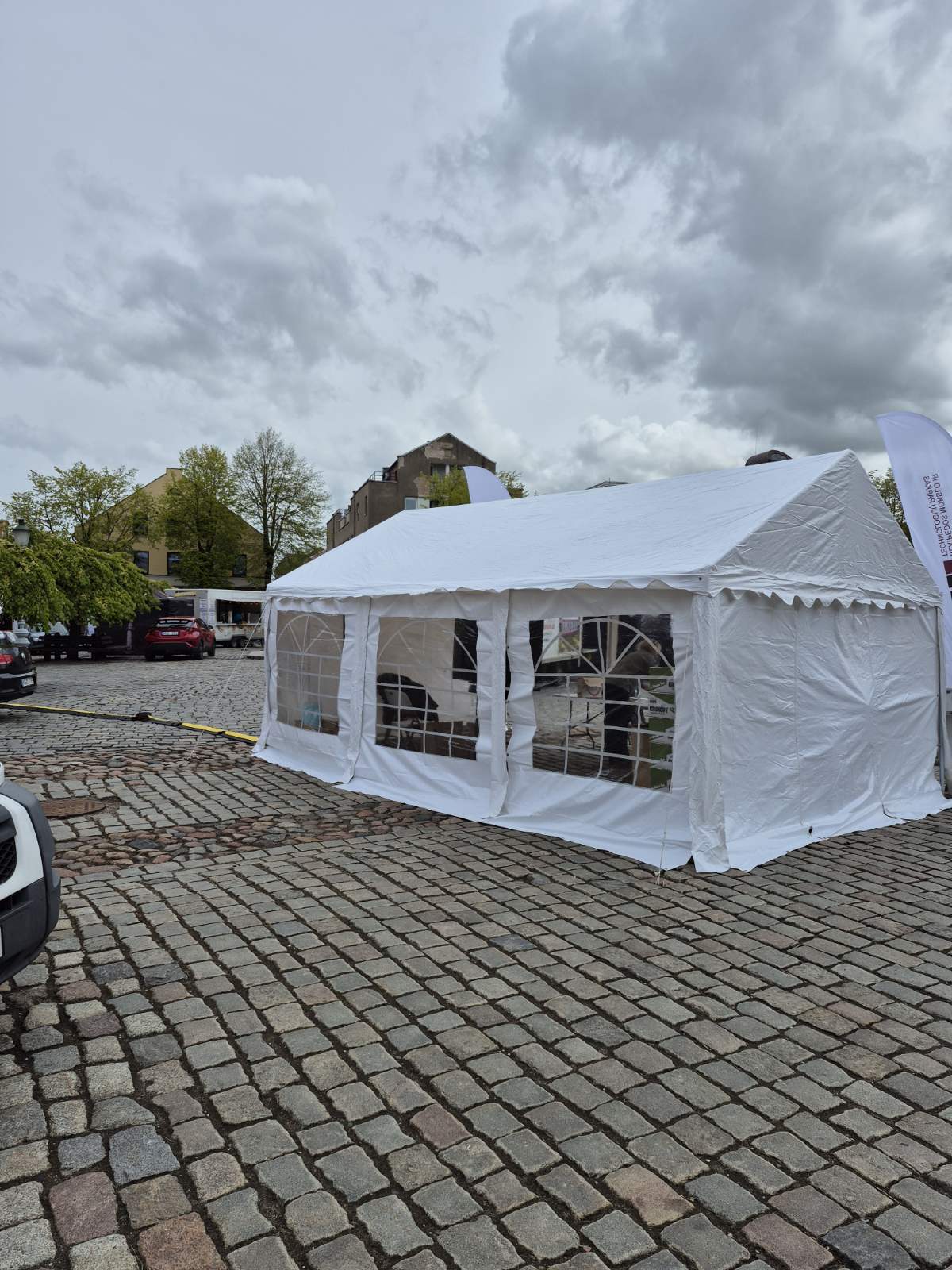 Palapinė PVC 4m x 6m  (iki 25 žmonių)