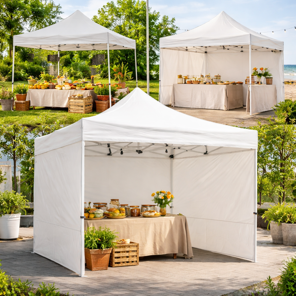 Prekybinės palapinės nuoma 3x3 