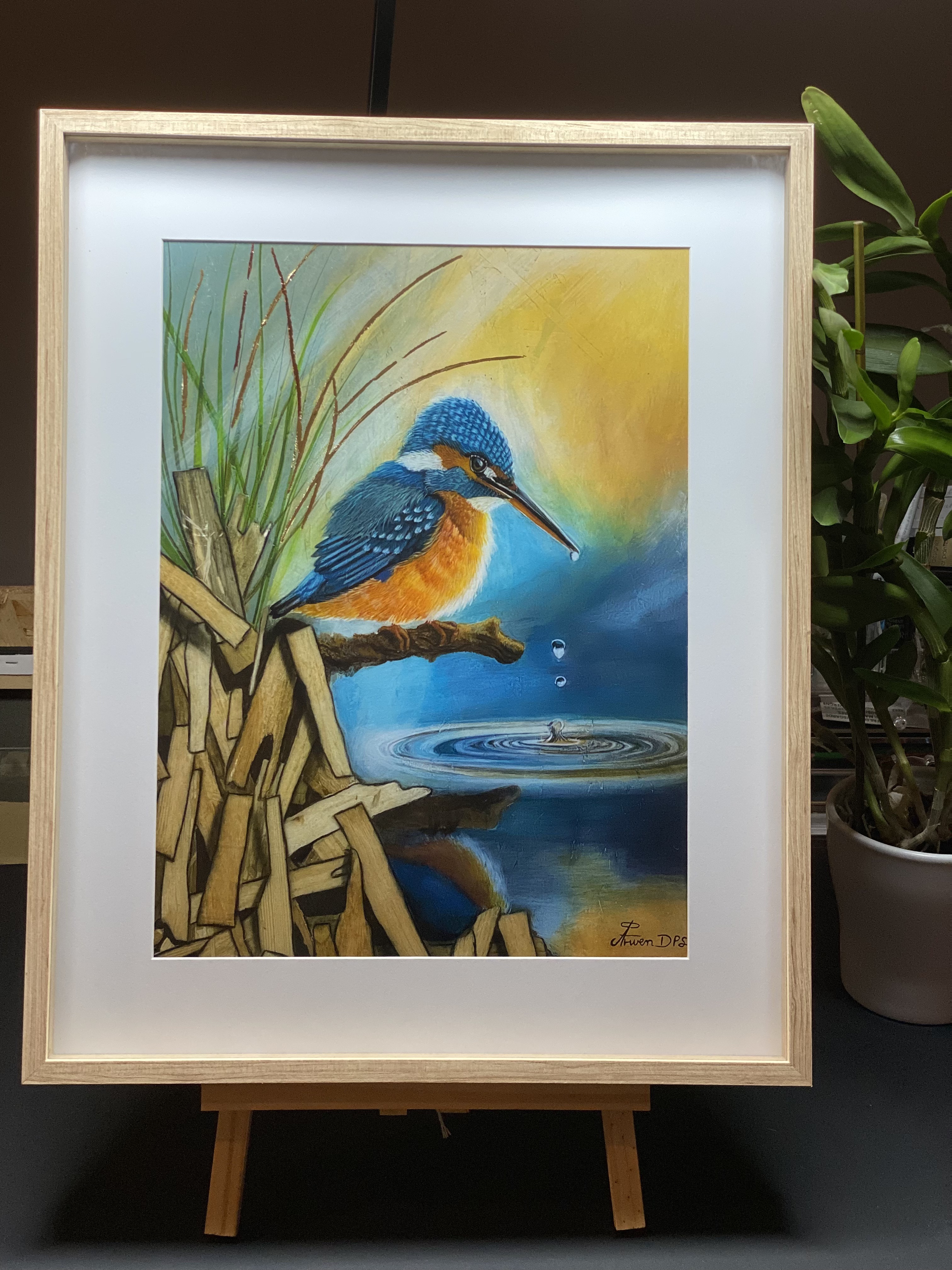 Tirage d'Art Flèche Bleue