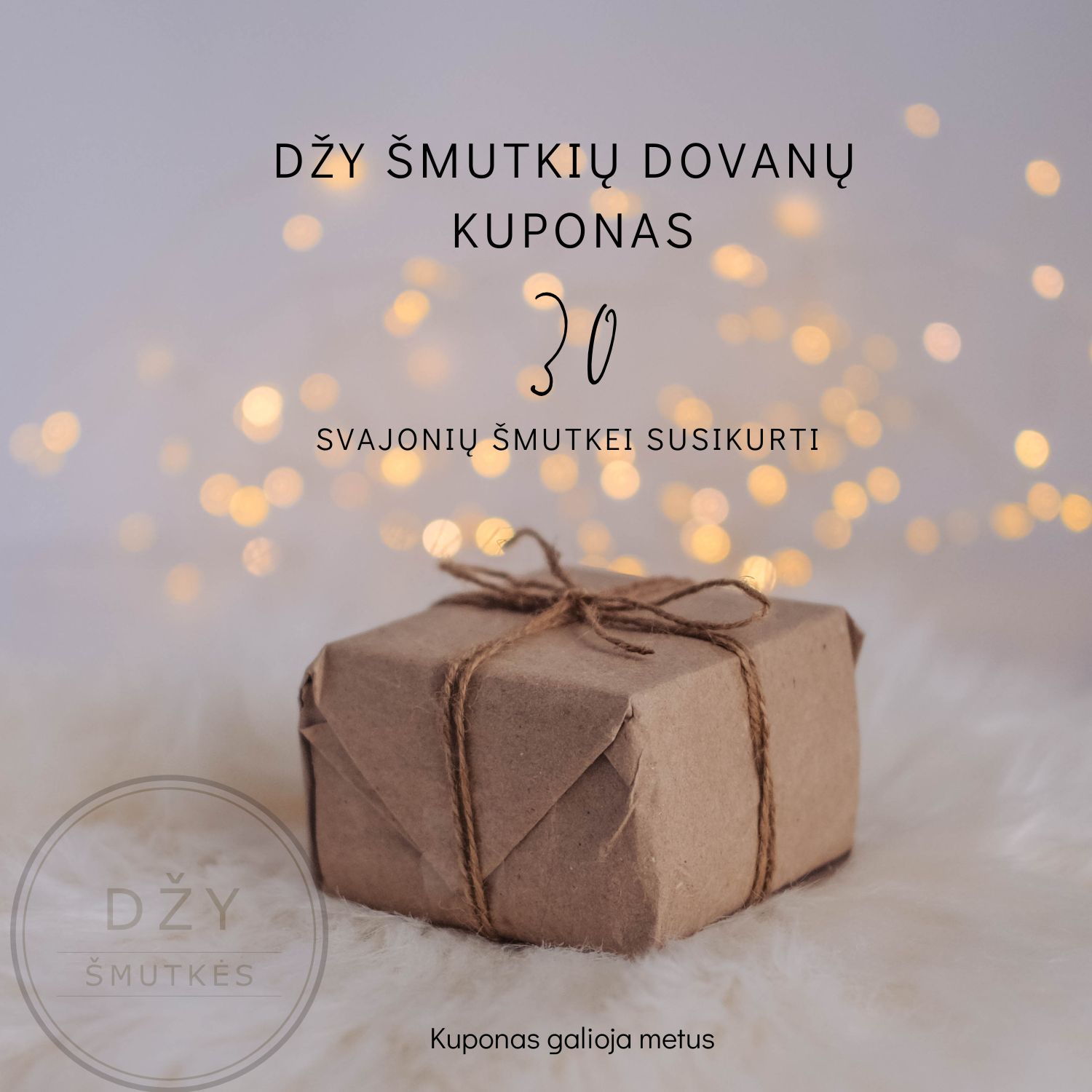 Dovanų kuponas 30