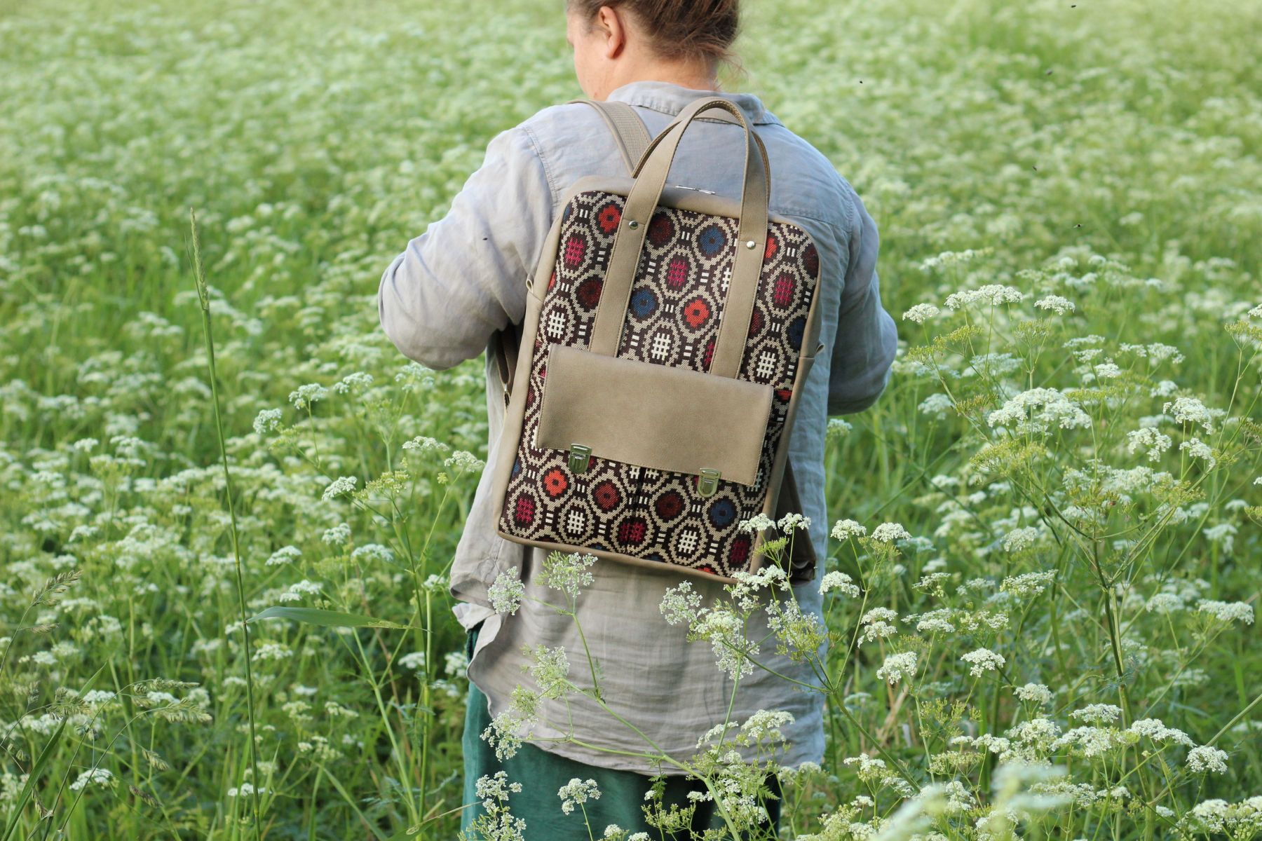 Didelė miesto kuprinė 