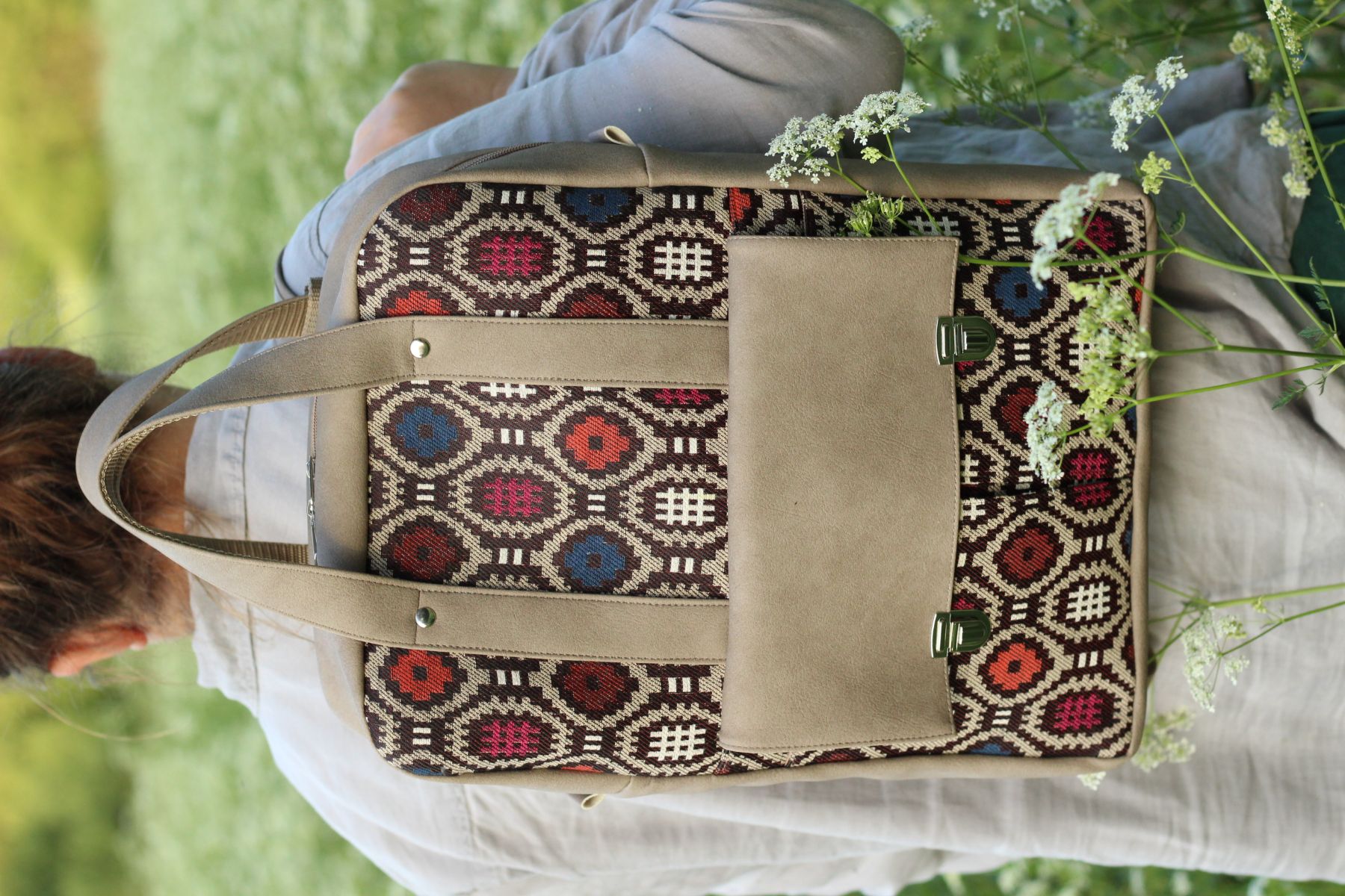 Didelė miesto kuprinė 