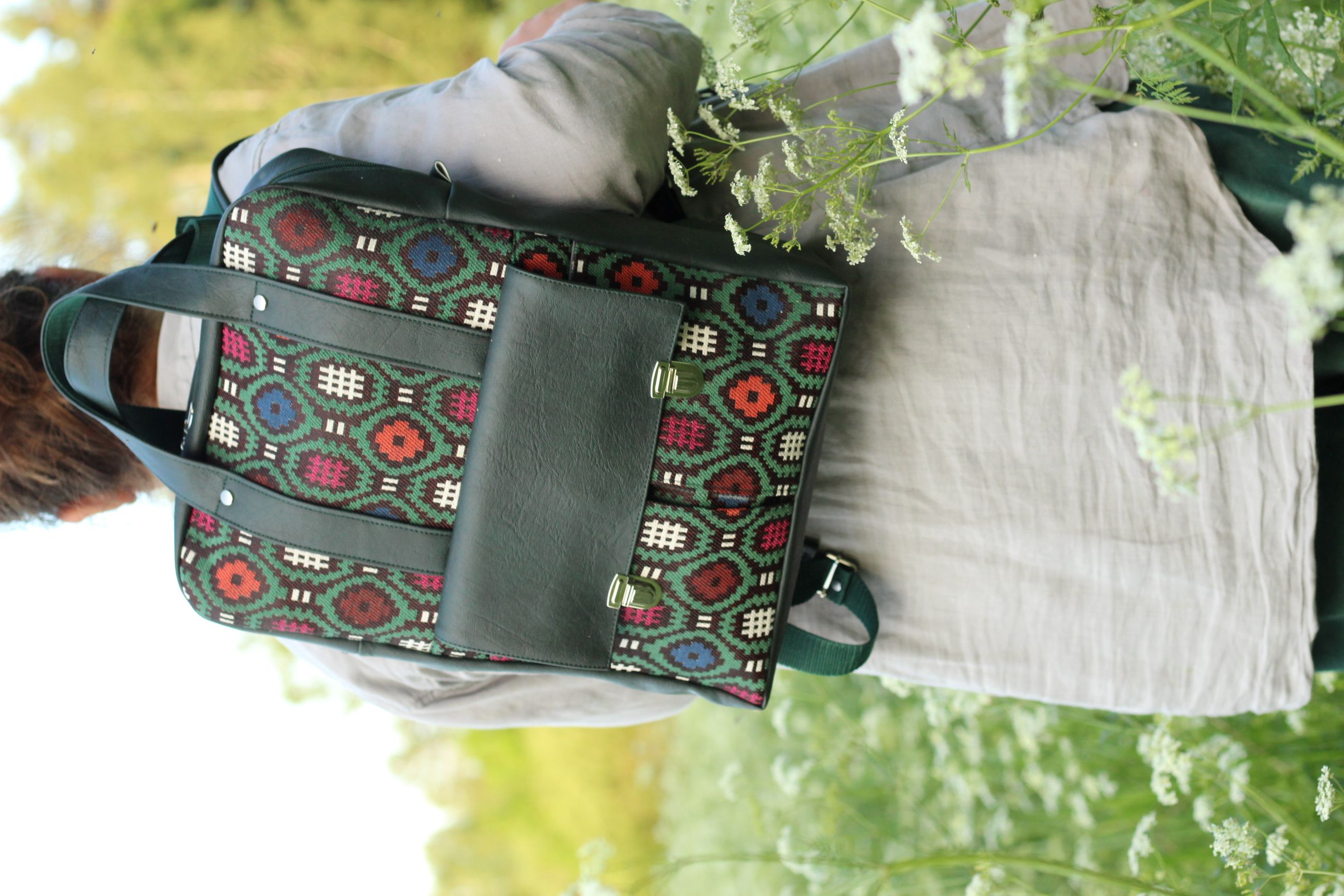 Didelė miesto kuprinė 