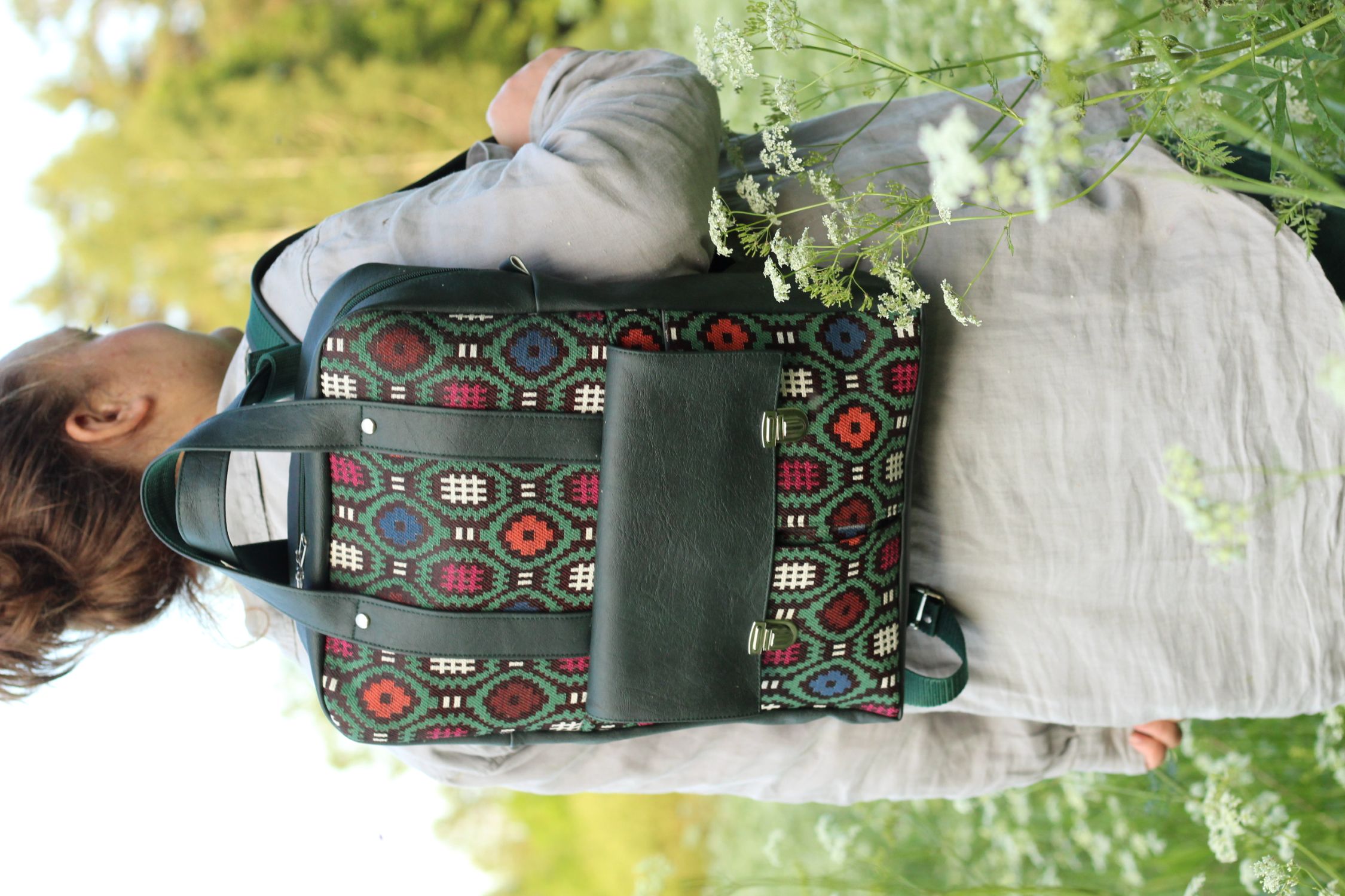 Didelė miesto kuprinė