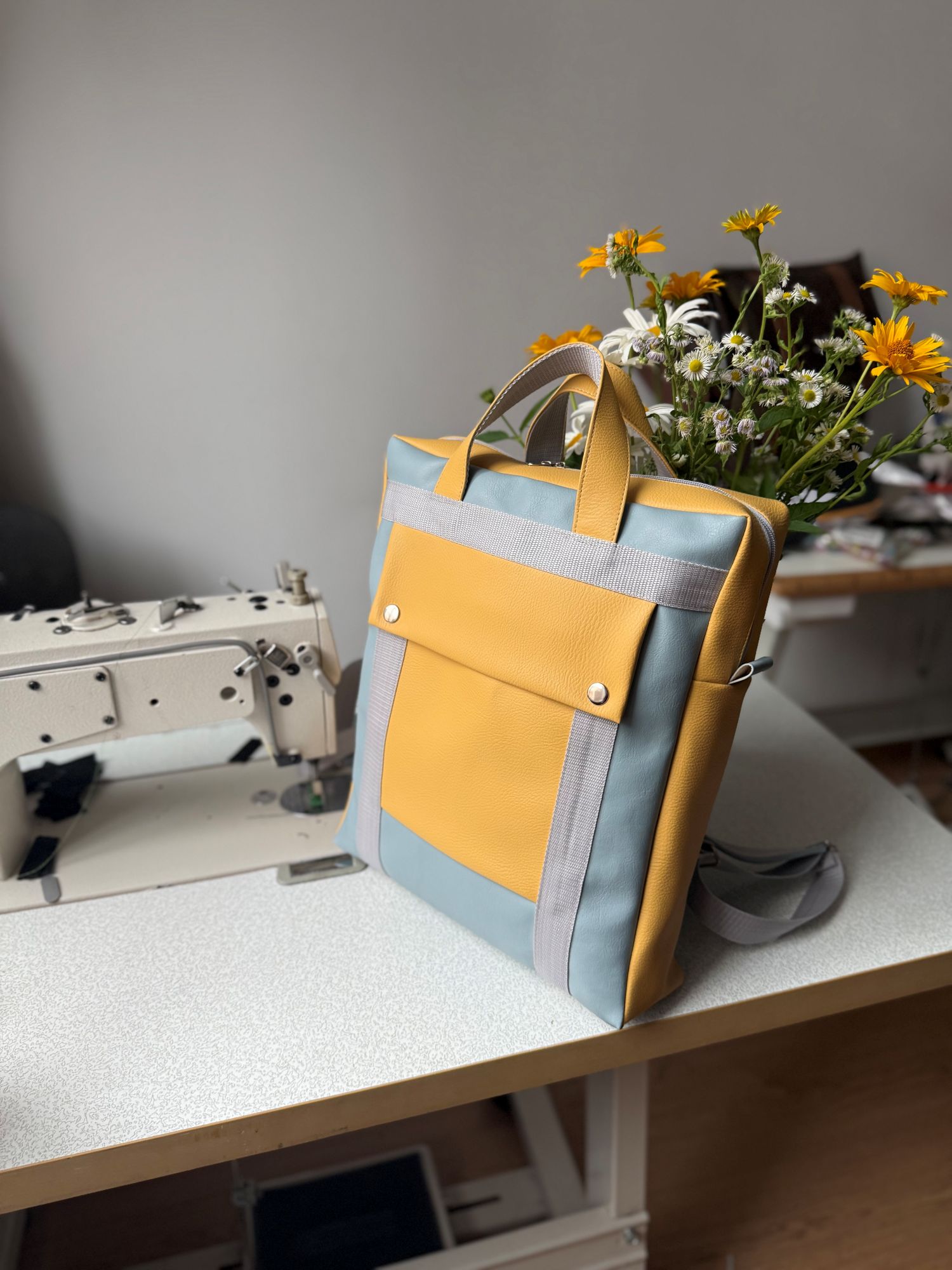 Stačiakampė kuprinė