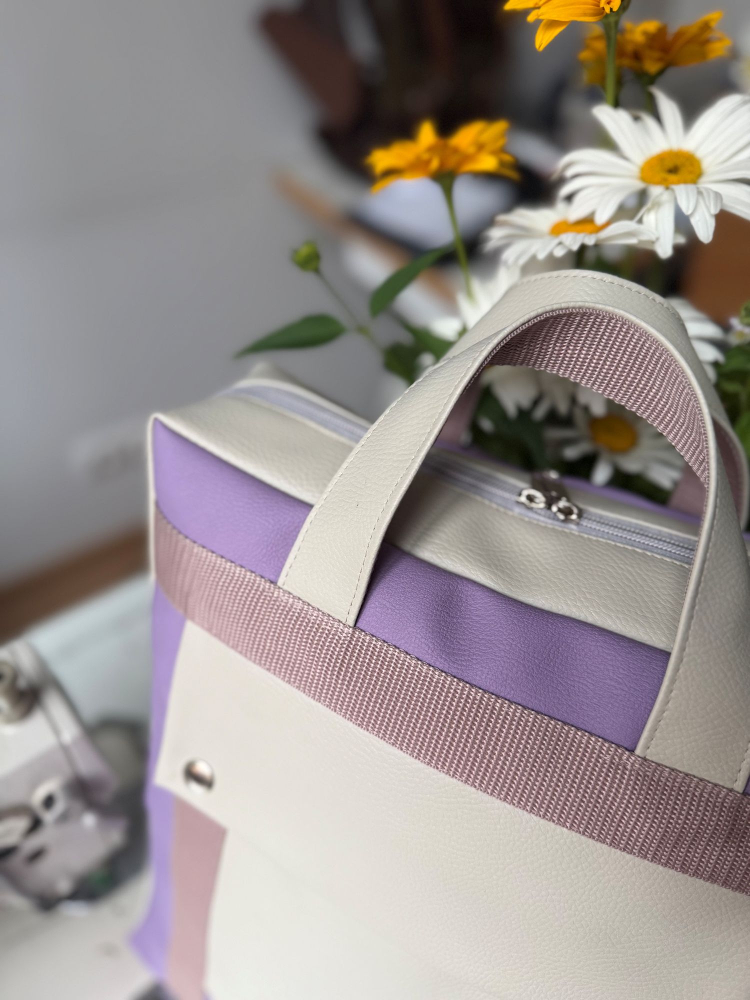 Stačiakampė kuprinė