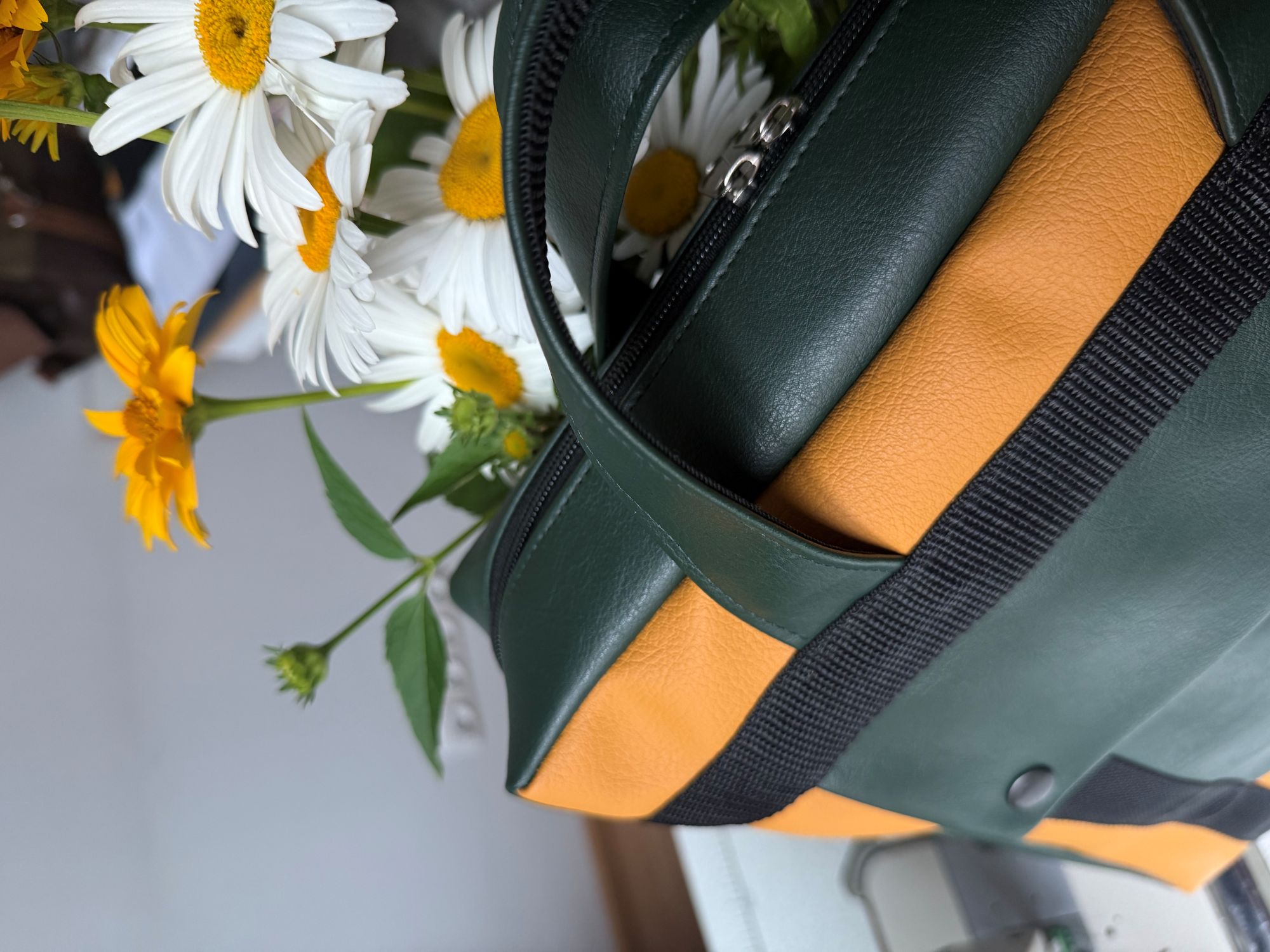 Stačiakampė kuprinė