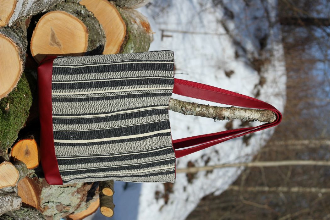 Didelė talpi rankinė krepšys