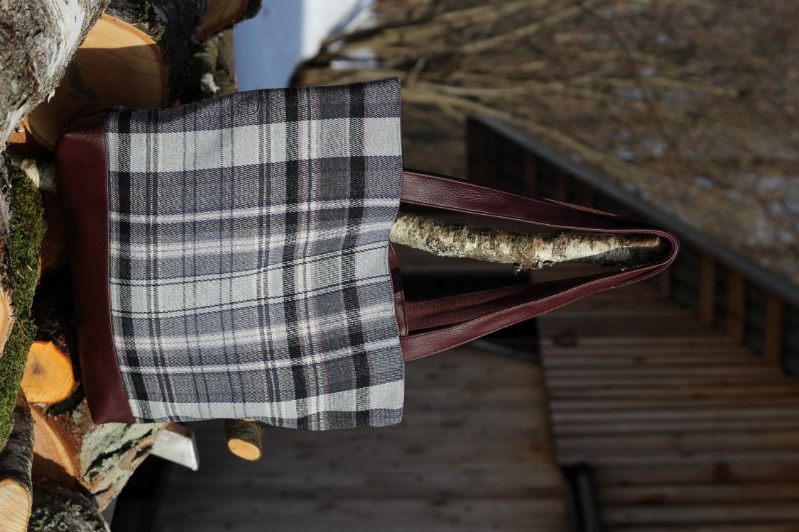 Didelė talpi rankinė krepšys