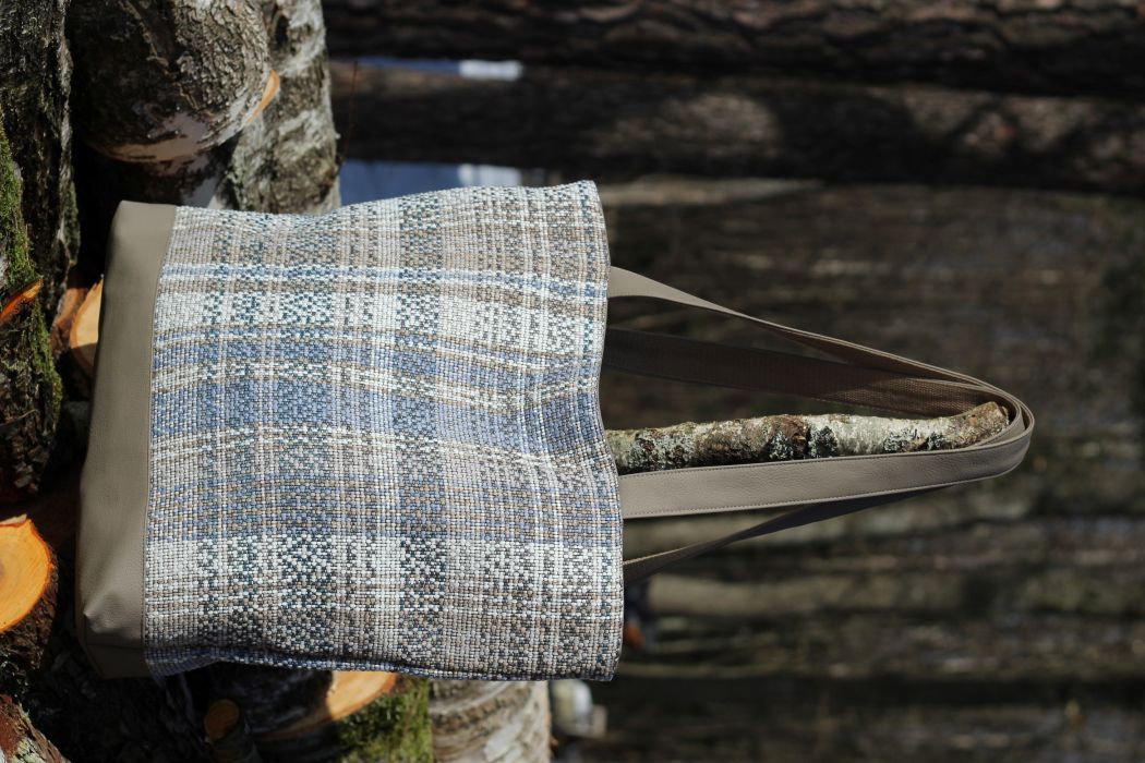 Didelė talpi rankinė krepšys