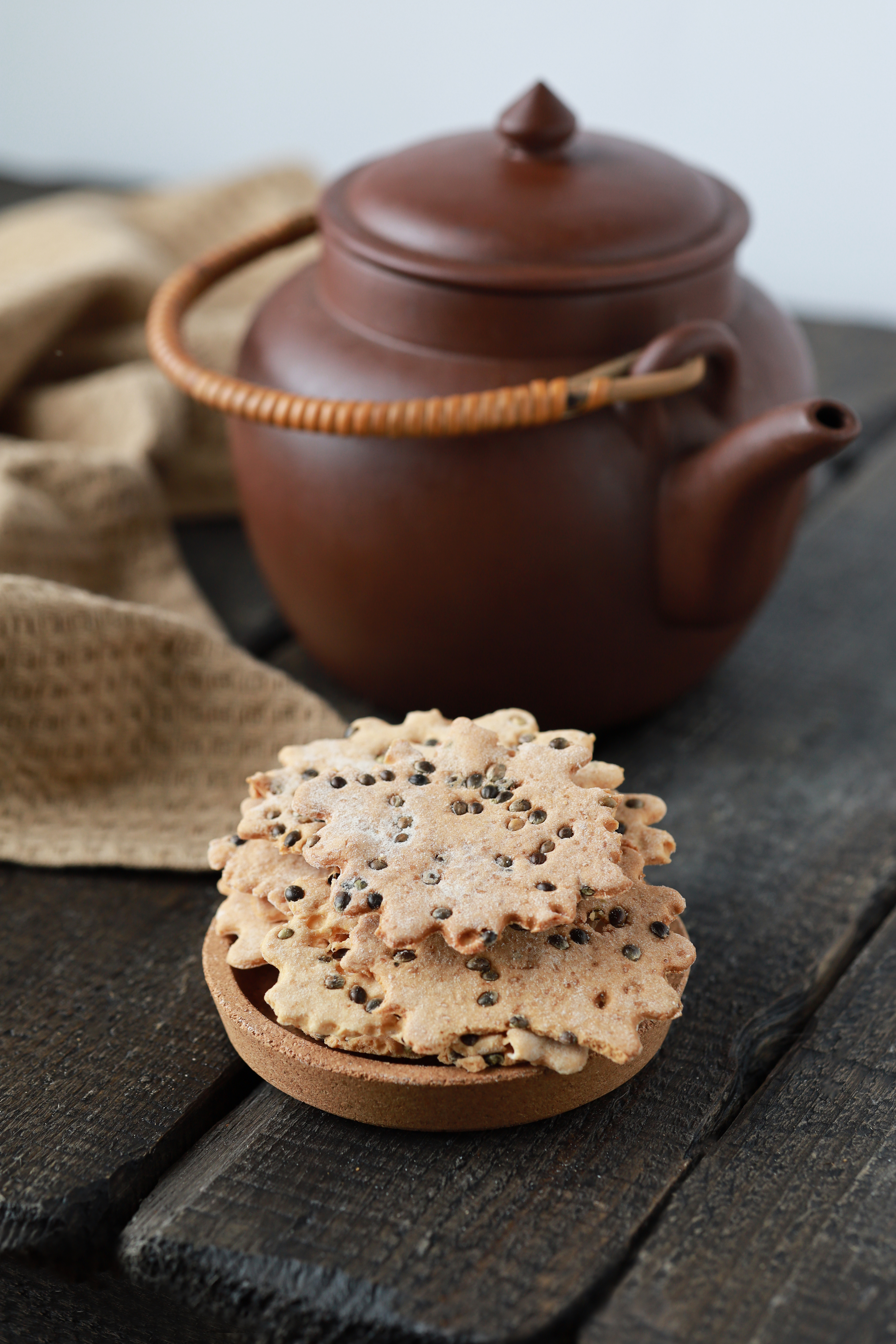 Sausainiai su kanapėmis