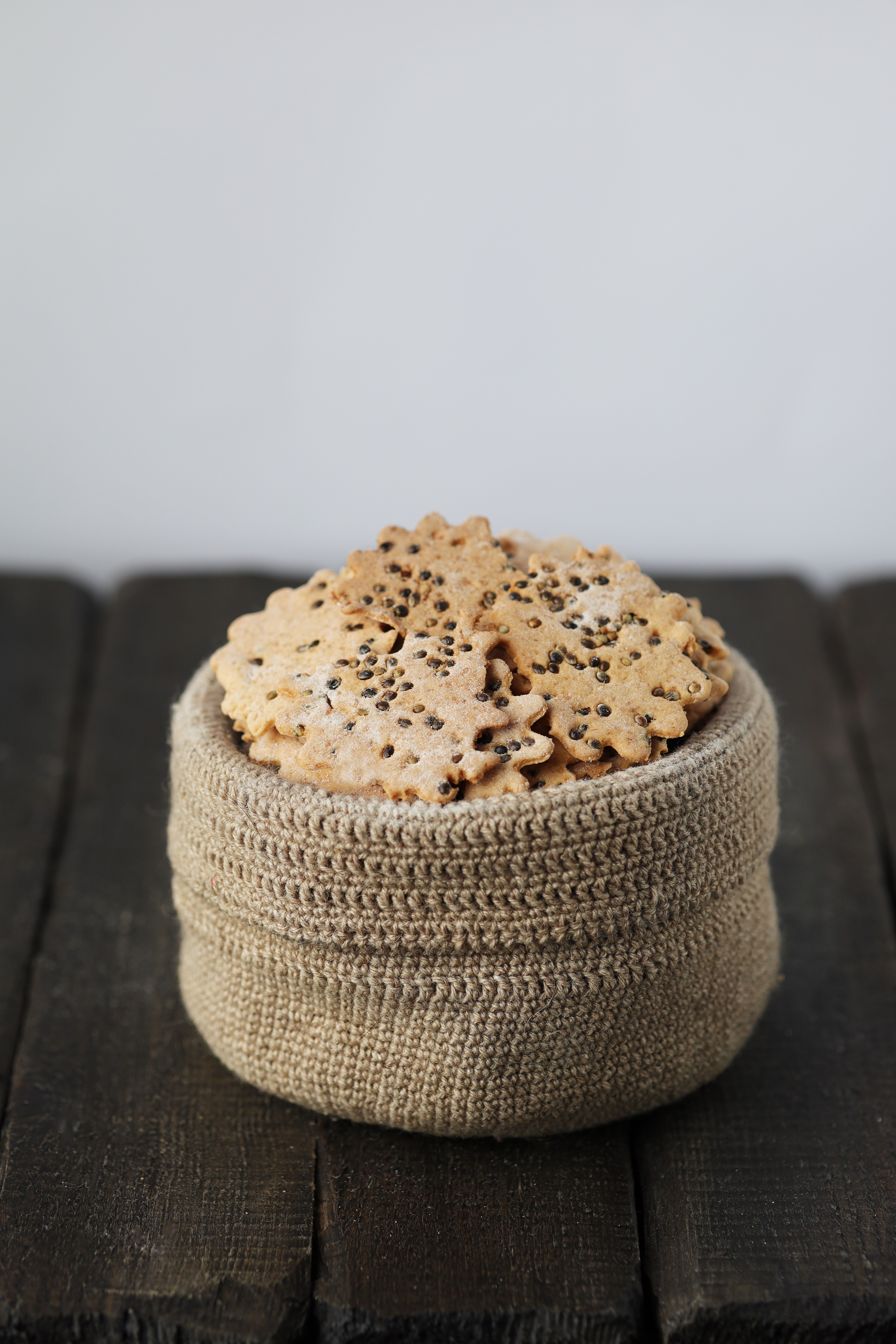 Sausainiai su kanapėmis