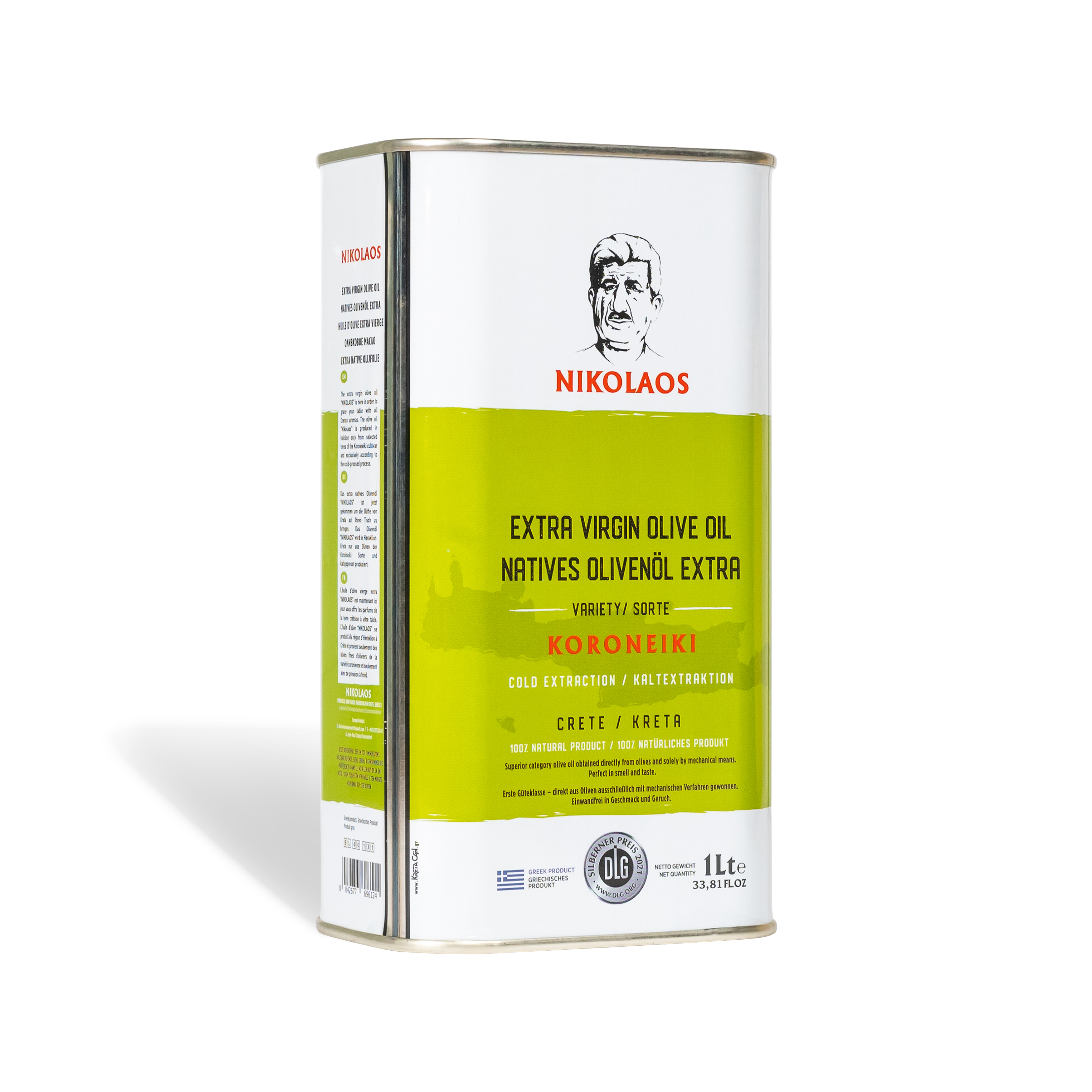 Kretisches Extra Natives Olivenöl "Nikolaos" 1 Liter