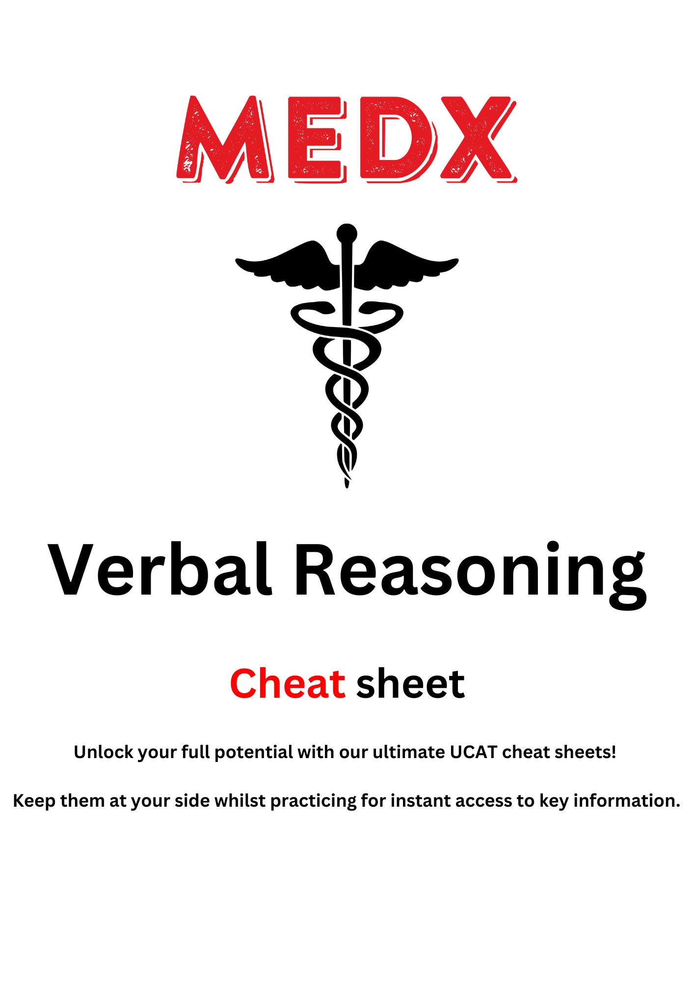 Verbal Reasoning Cheat Sheet