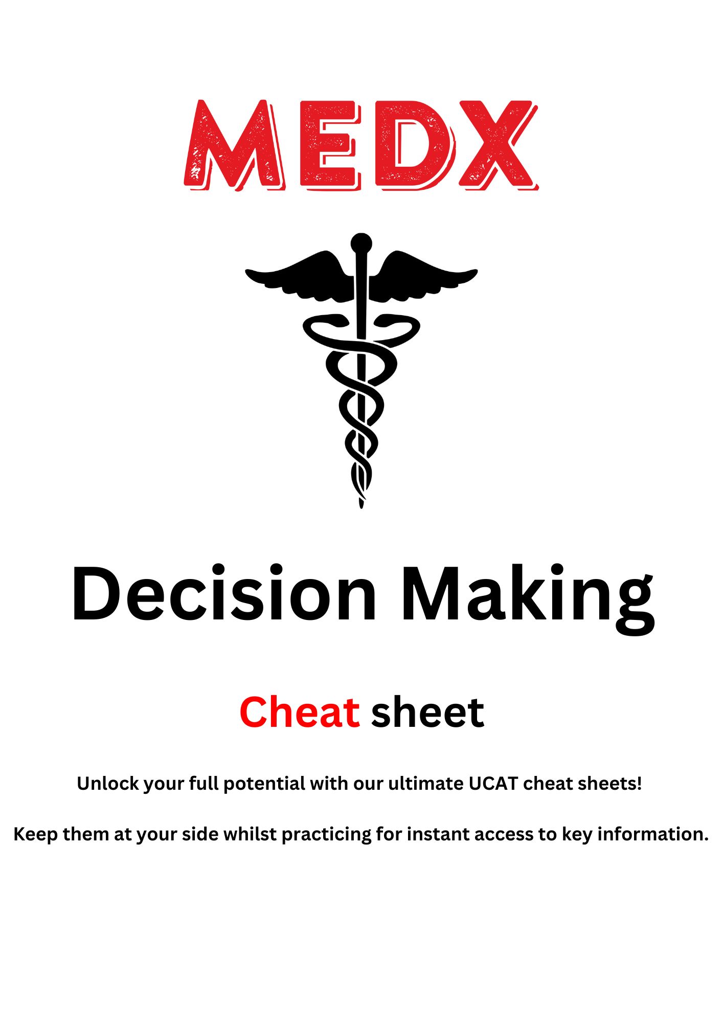 Decision Making Cheat Sheet