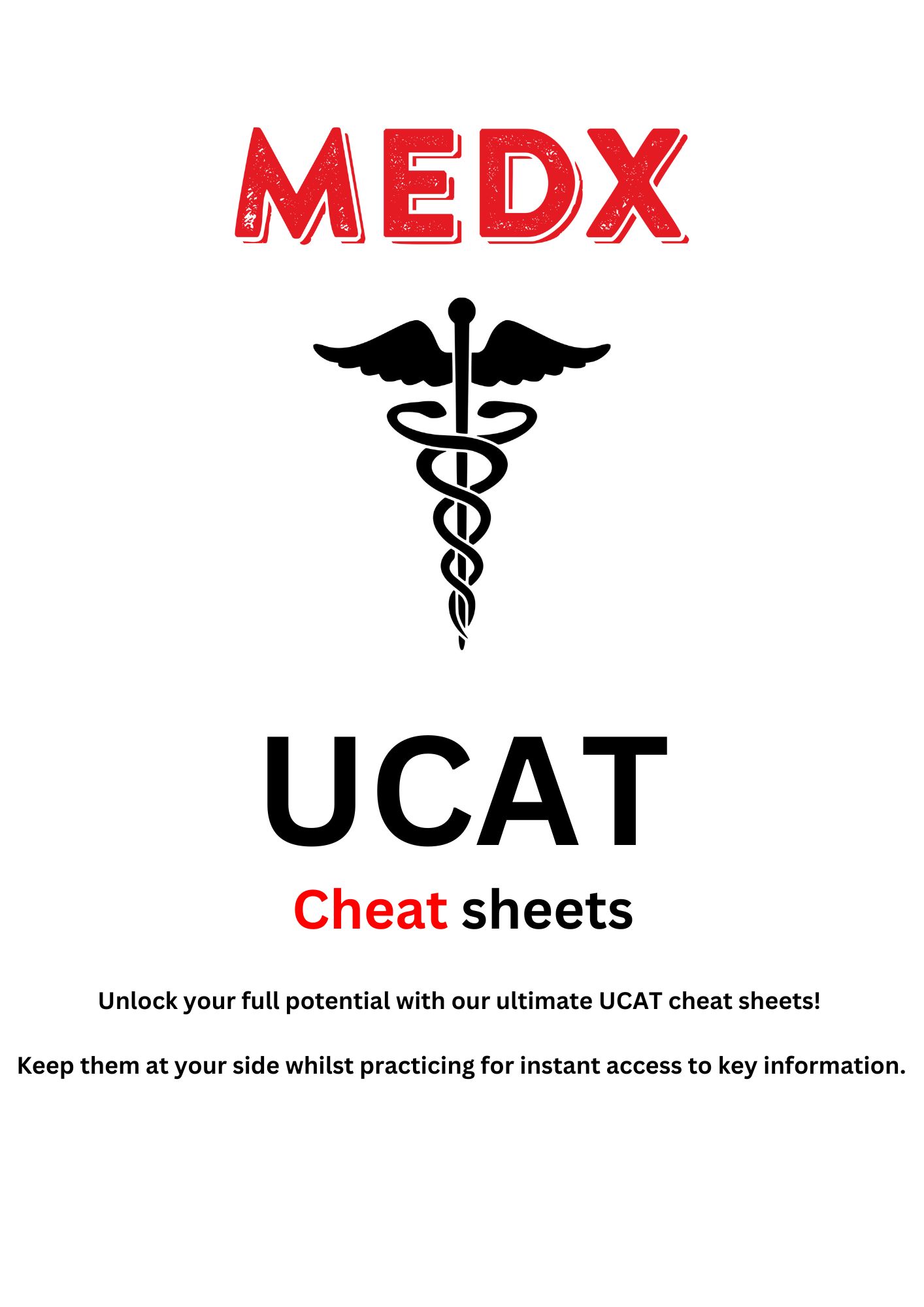 UCAT - Cheat Sheet Bundle
