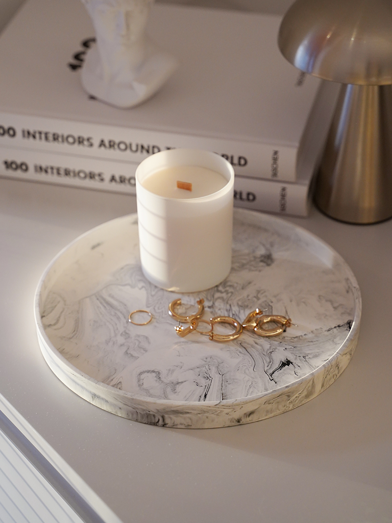 Didelis apvalus padėklas