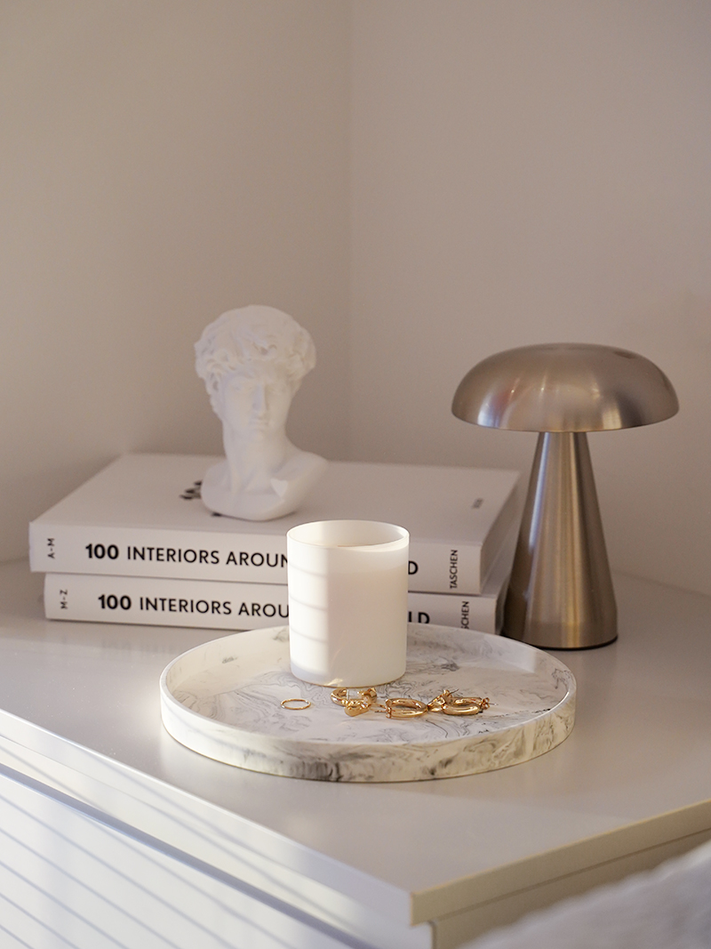 Didelis apvalus padėklas