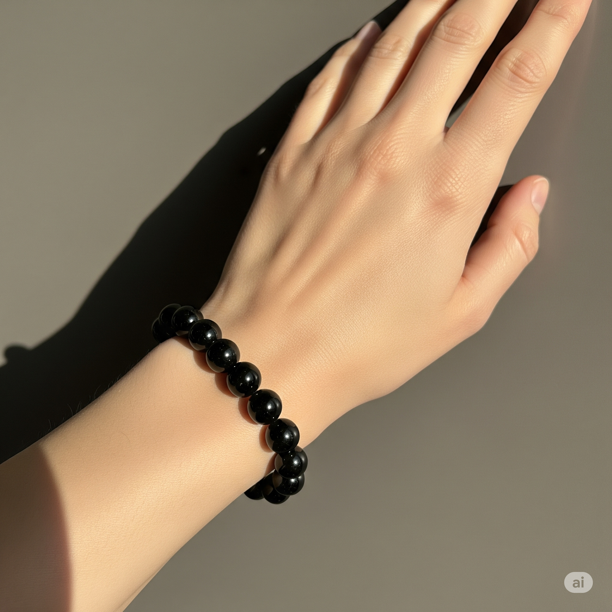 Black Tourmaline Stone Bracelet