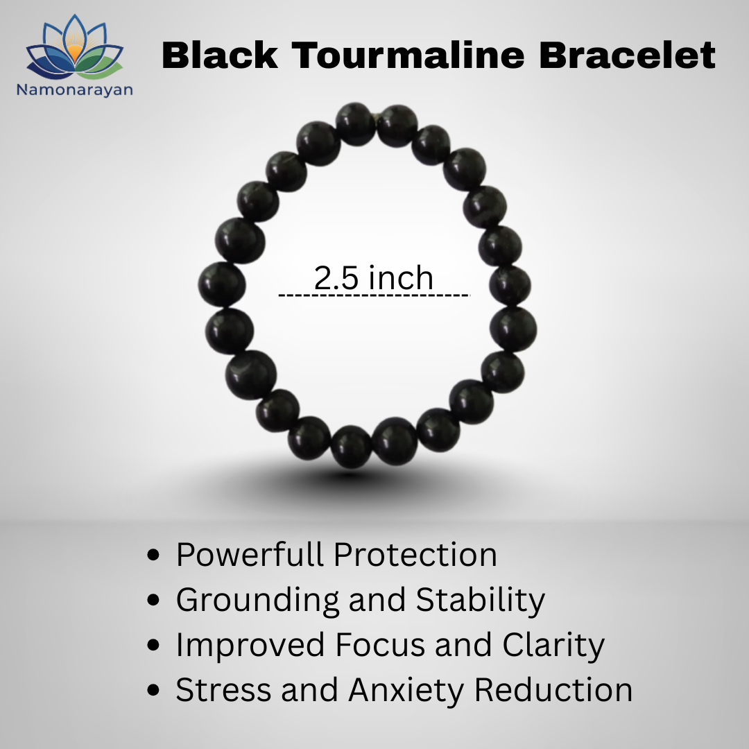 Black Tourmaline Stone Bracelet