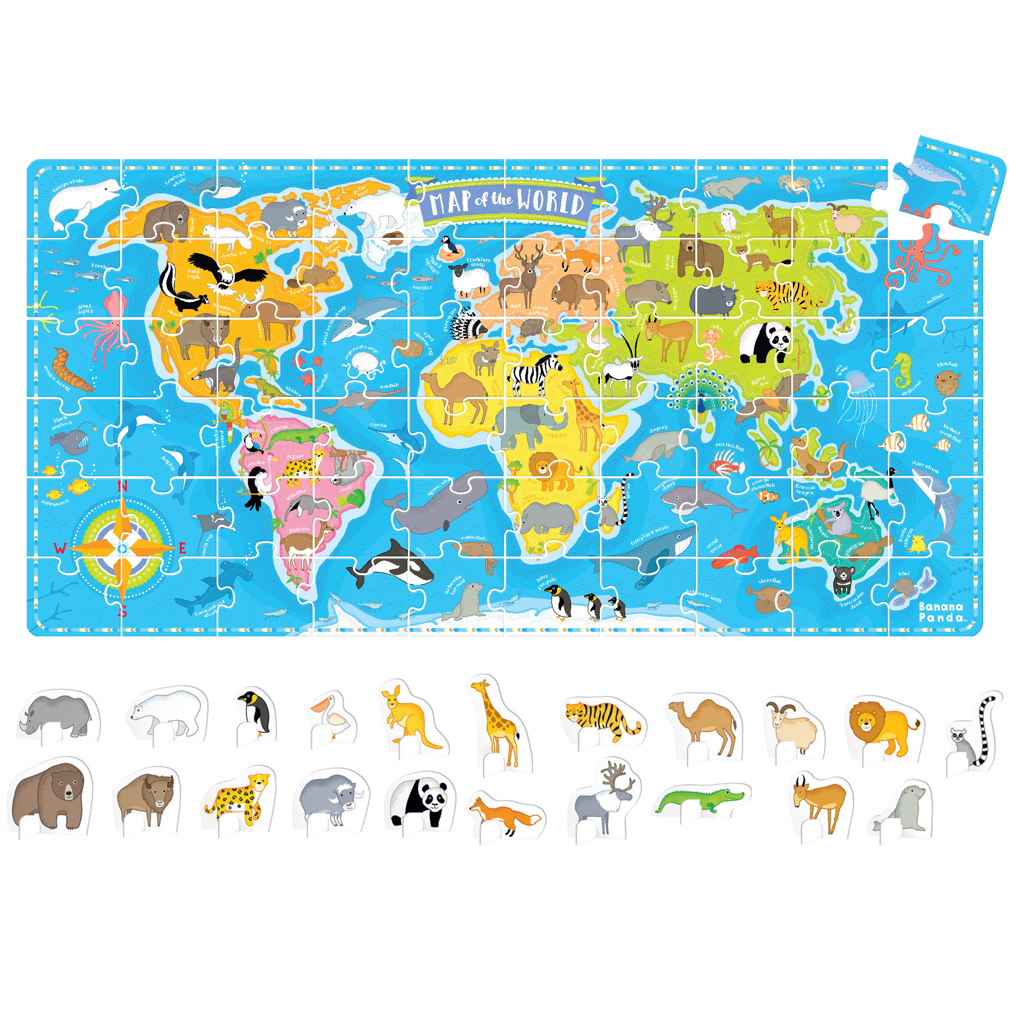 What in the World. Animals Around the Globe, 4+, Banana Panda
