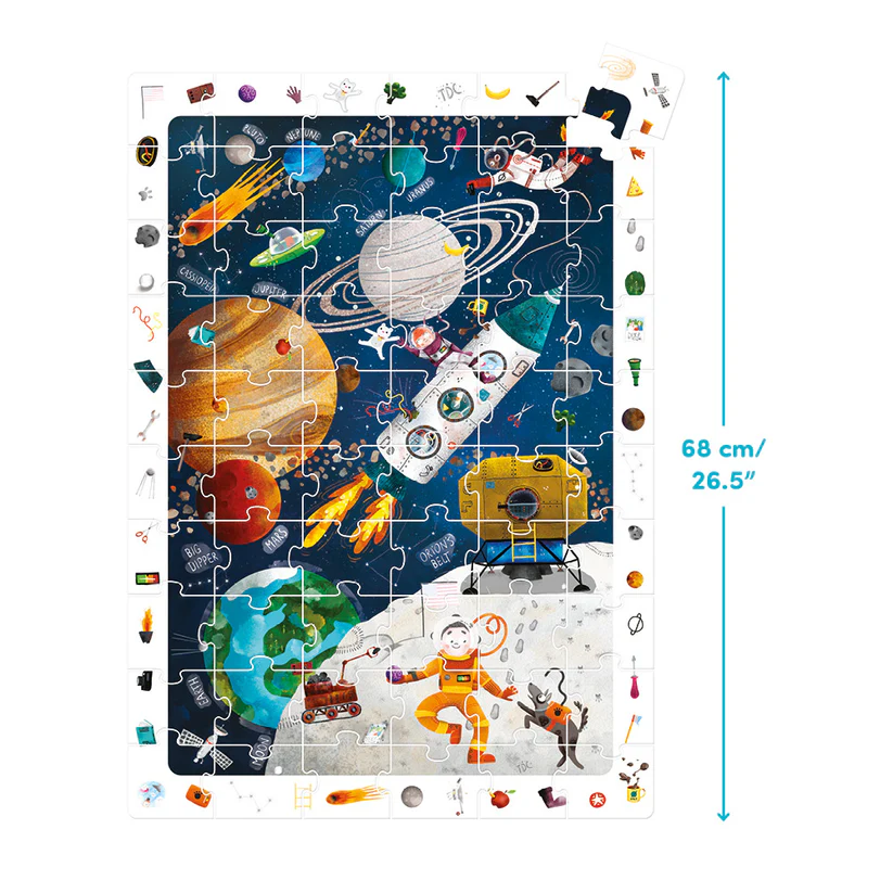 Observation Puzzle Space, Banana Panda
