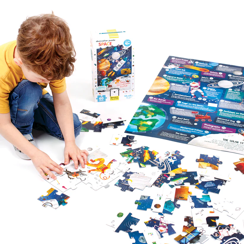 Observation Puzzle Space, Banana Panda
